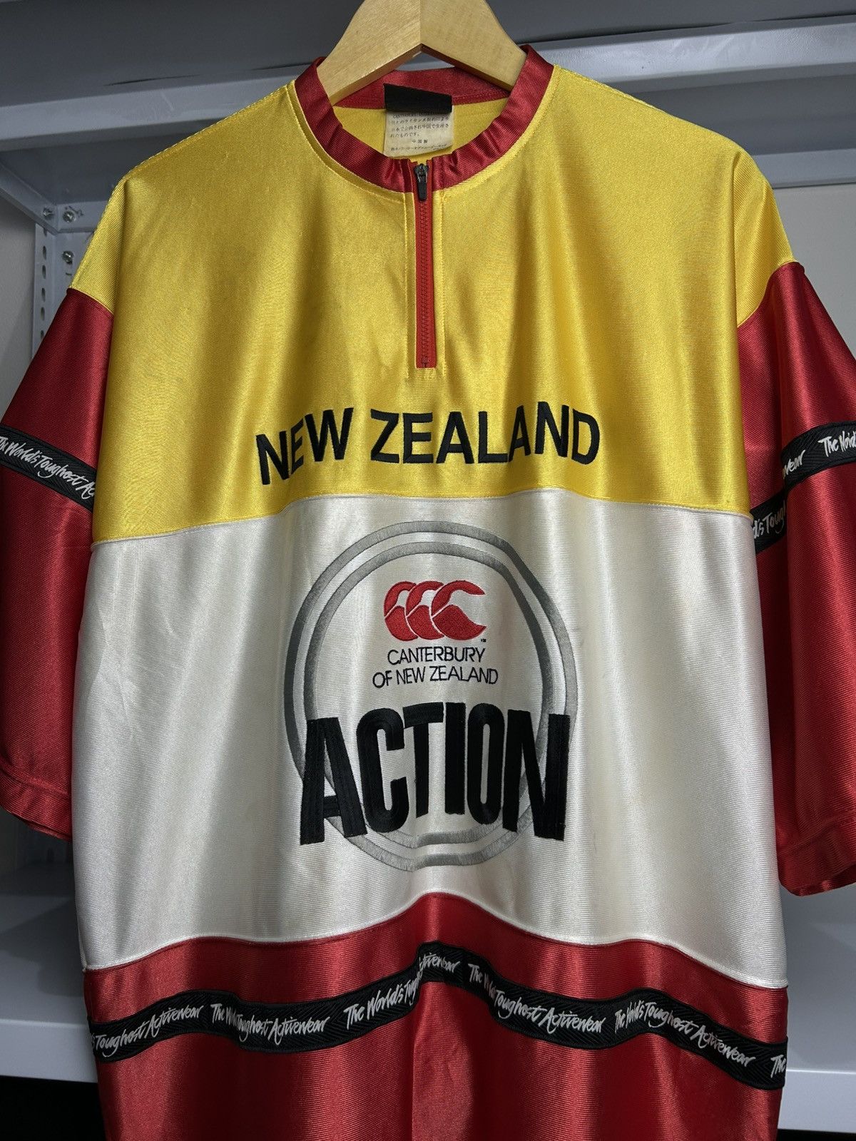Canterbury of New Zealand 🔥VERYRARE🔥Vintage Canterbury New Zealand Action Size US XL / EU 56 / 4 - 3 Thumbnail