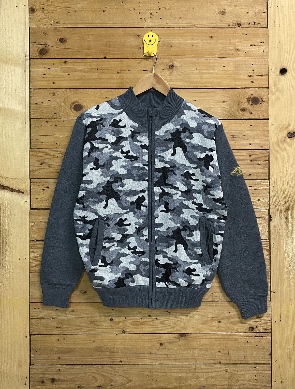 Badboy golf camo knit jacket