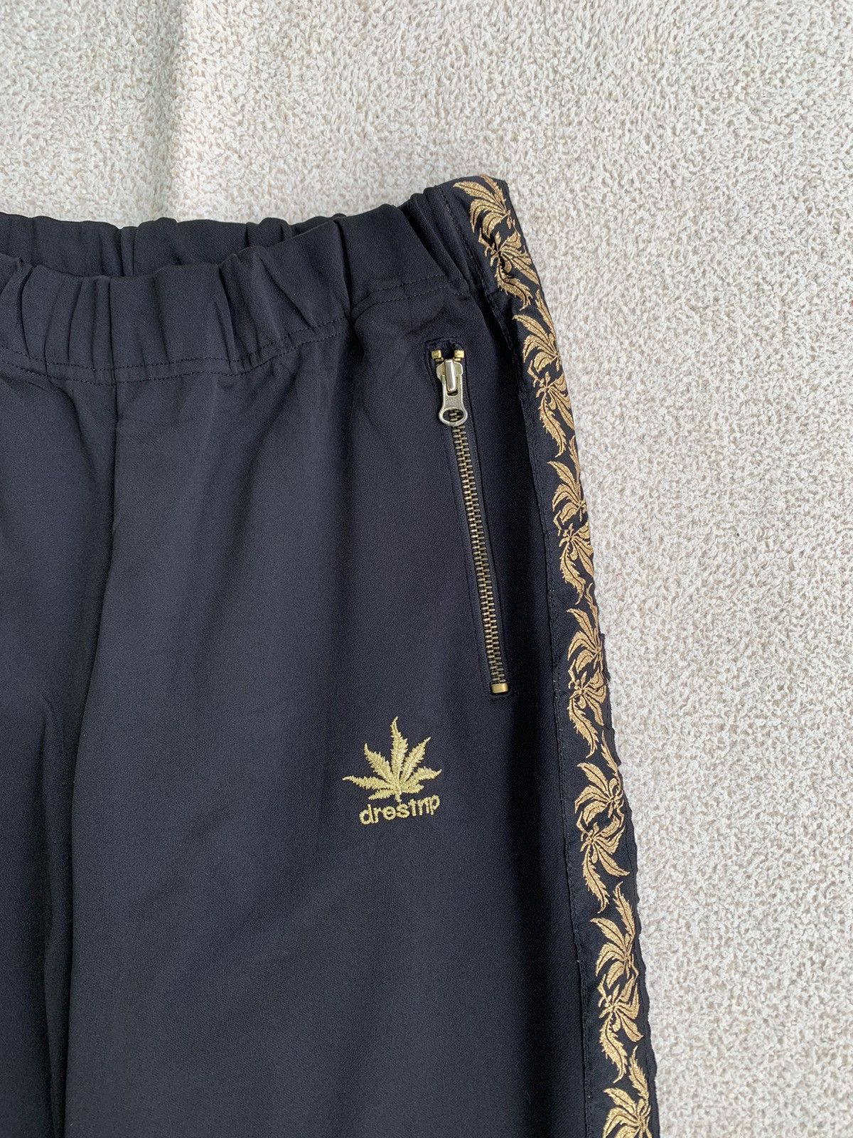 If Six Was Nine × Japanese Brand × Le Grande Bleu (L.G.B.) Drestrip Far Las Black Trackpants Size US 30 / EU 46 - 4 Thumbnail