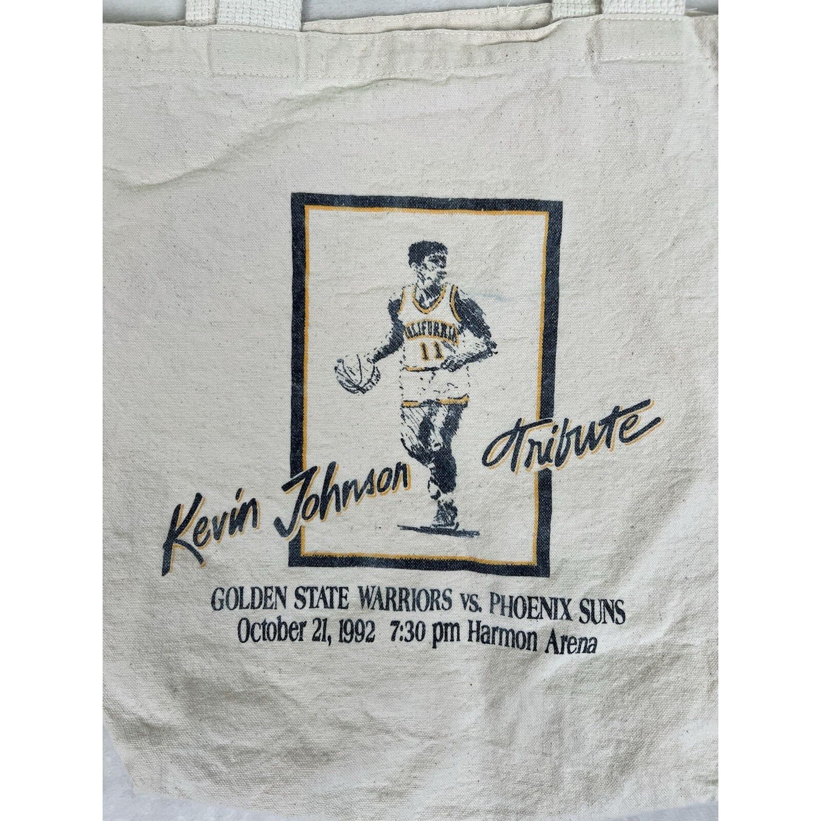 Vintage Vintage Kevin Johnson Cal State Berkeley Golden Bears Tote B Size ONE SIZE - 2 Thumbnail