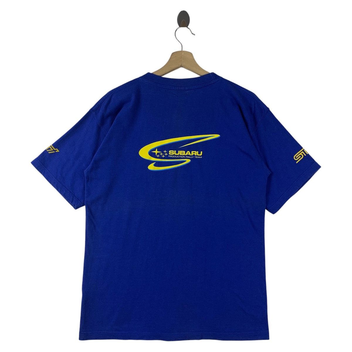 Japanese Brand × Racing SUBARU World Rally team back hit printed 