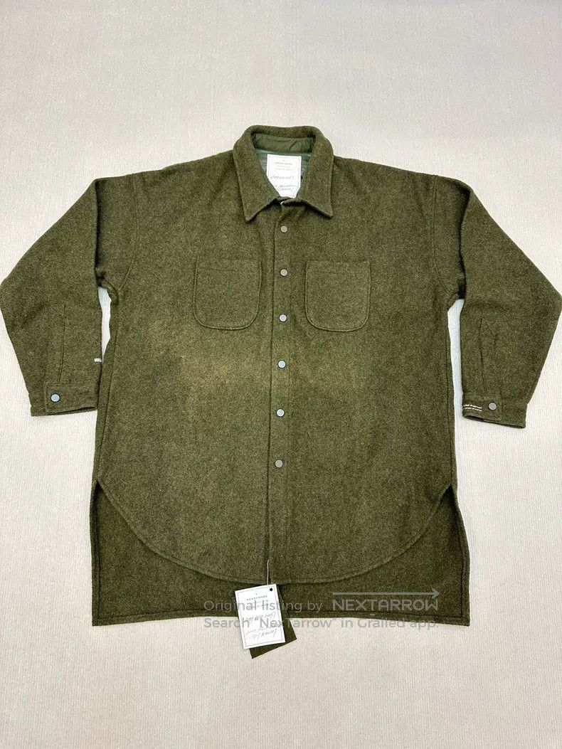 READYMADE Ready Made wool blanket shirt jacket Size US L / EU 52-54 / 3 - 1 Thumbnail
