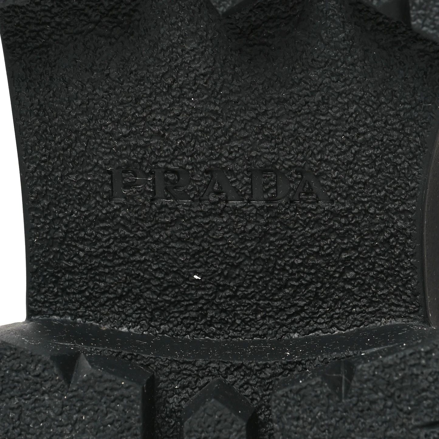 Prada o1B3y1r0426 Rubber Shearling Triangle Logo Boots in Black Size US 11 / IT 41 - 5 Thumbnail