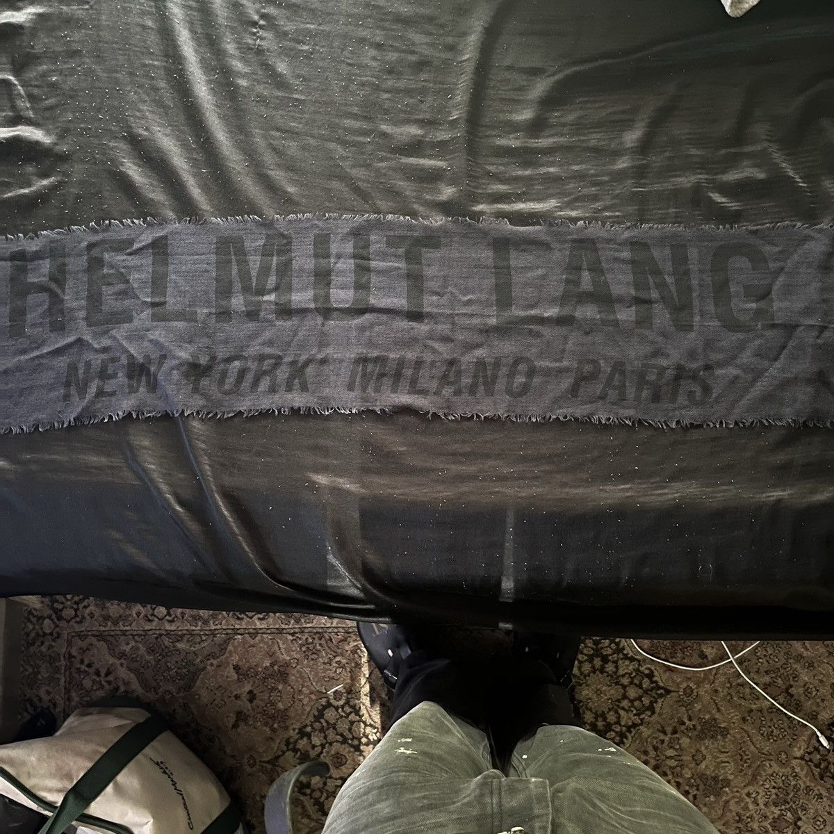 Helmut Lang helmut lang fw 04 scarf Size ONE SIZE - 1 Thumbnail