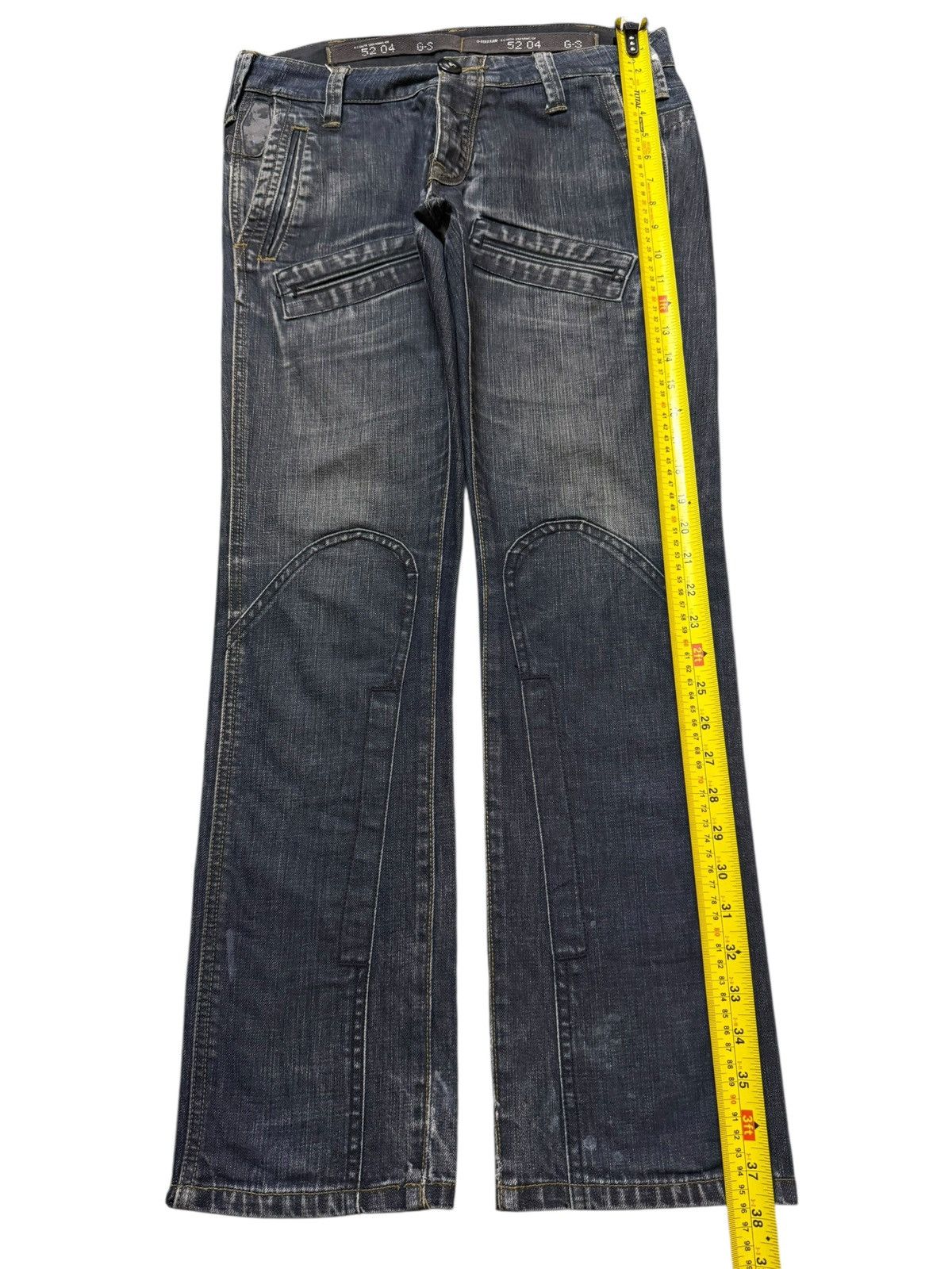 G-Star Vintage 90s G-Star Faded Wash Avant Garde Tactical Straight Size US 31 - 8 Thumbnail