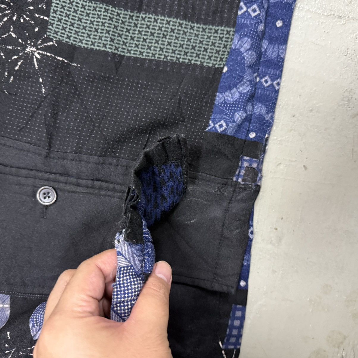 Kapital Kapital Boro Style Patchwork Sleeveless Outer Wear Size US L / EU 52-54 / 3 - 6 Thumbnail