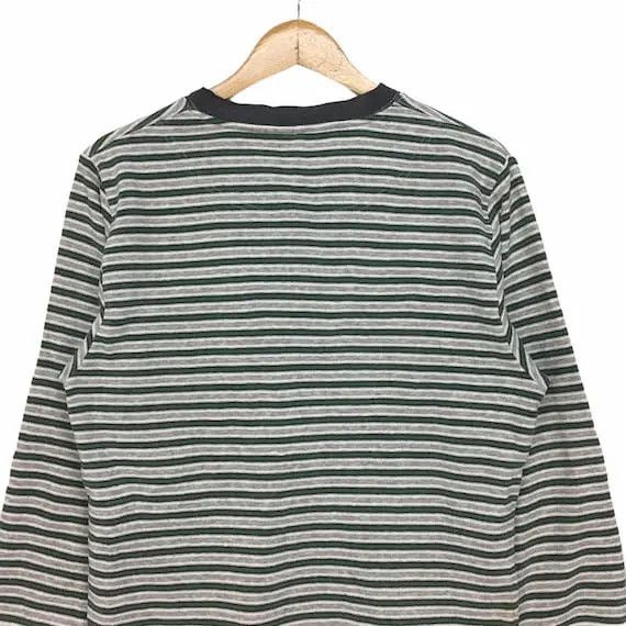 Hang Ten Vtg 90' HANG TEN SURFING Striped Sweater Tee Shirt Hawaii Size US M / EU 48-50 / 2 - 6 Thumbnail