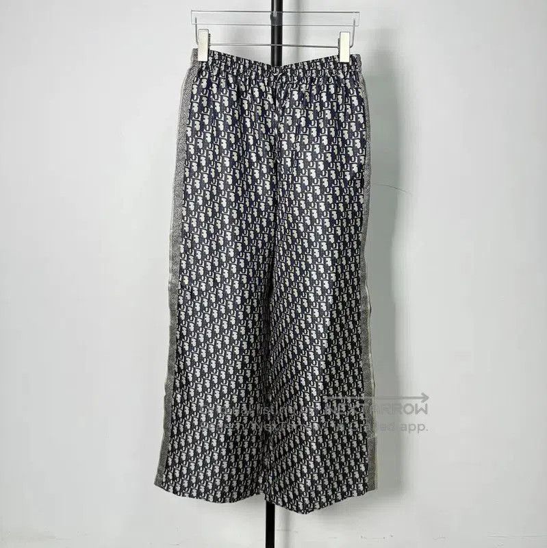 Dior Dior Color-Block Silk Casual Pants for Women . Size 23" - 1 Thumbnail