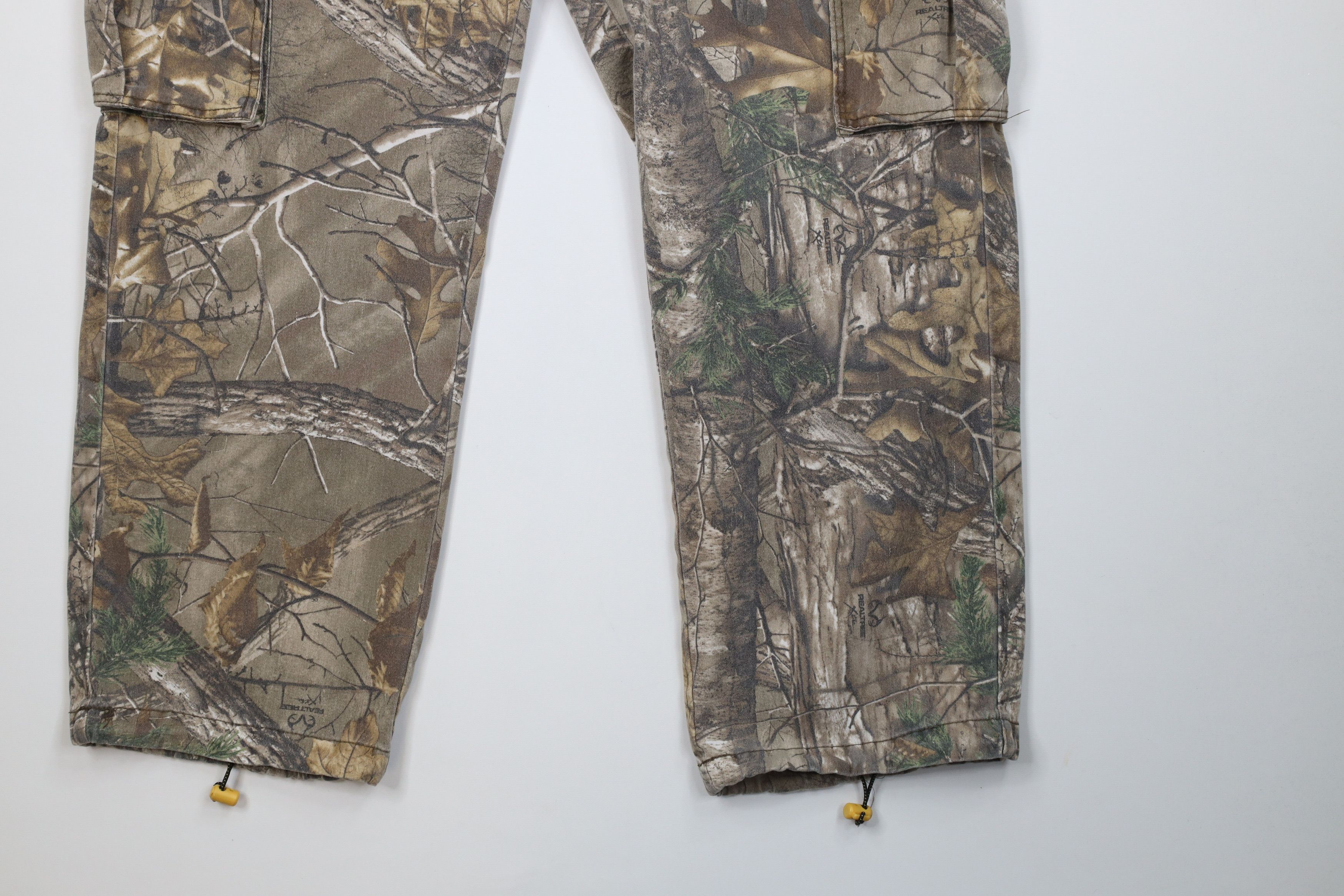 Vintage Vintage Y2K Streetwear Mossy Camouflage Wide Leg Cargo Pants Size US 36 / EU 52 - 4 Thumbnail