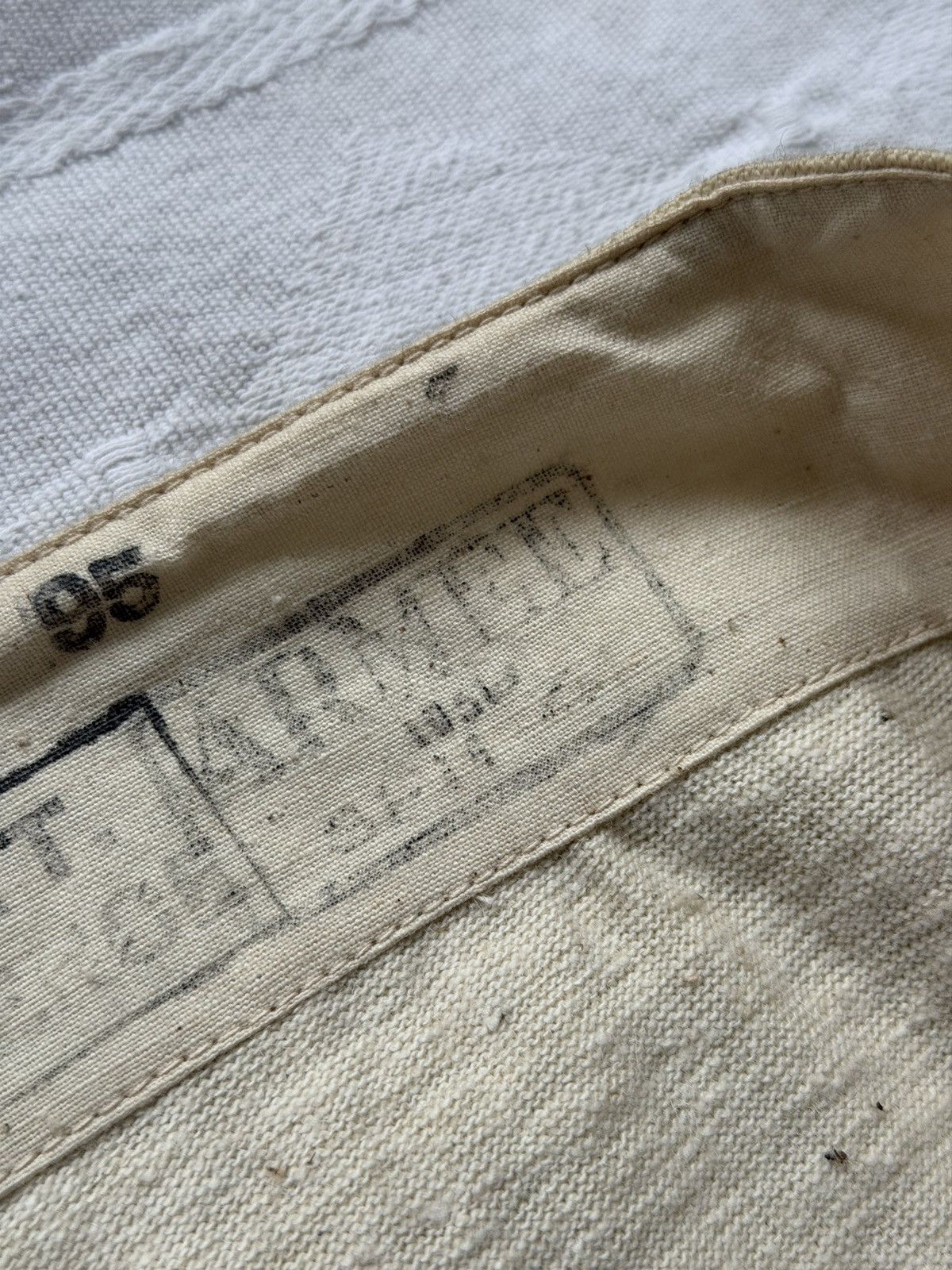 Vintage Vintage 1951 Dated French Military Underwear Thermal Pants Size US 34 / EU 50 - 7 Thumbnail