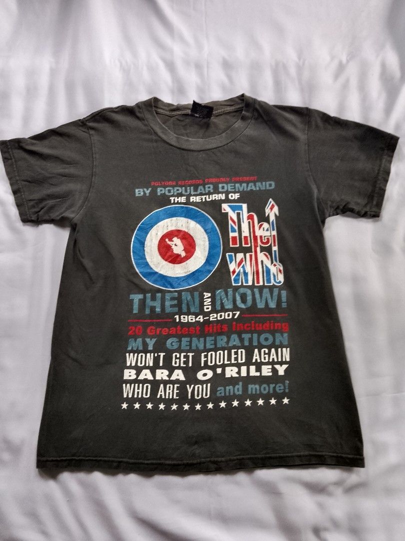 Band Tees Vintage The Who Size US S / EU 44-46 / 1 - 1 Thumbnail
