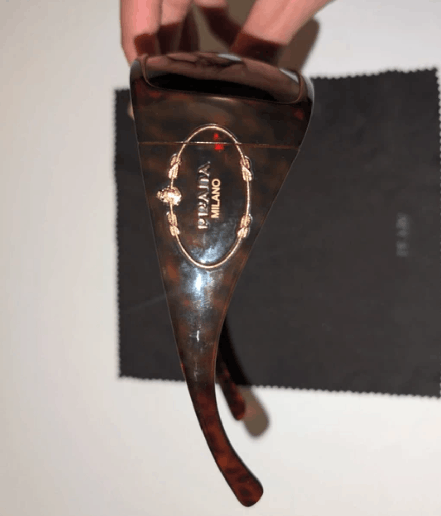 Prada PRADA Sunglasses SPR 04H Sport Red Tab Shield Mask Star Size ONE SIZE - 1 Thumbnail