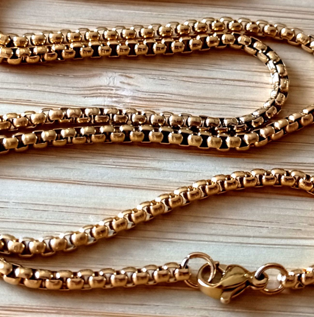 Designer × Vintage Punk Gold Luxury Avant Garde Necklace Streetwear Rave Size ONE SIZE - 4 Thumbnail