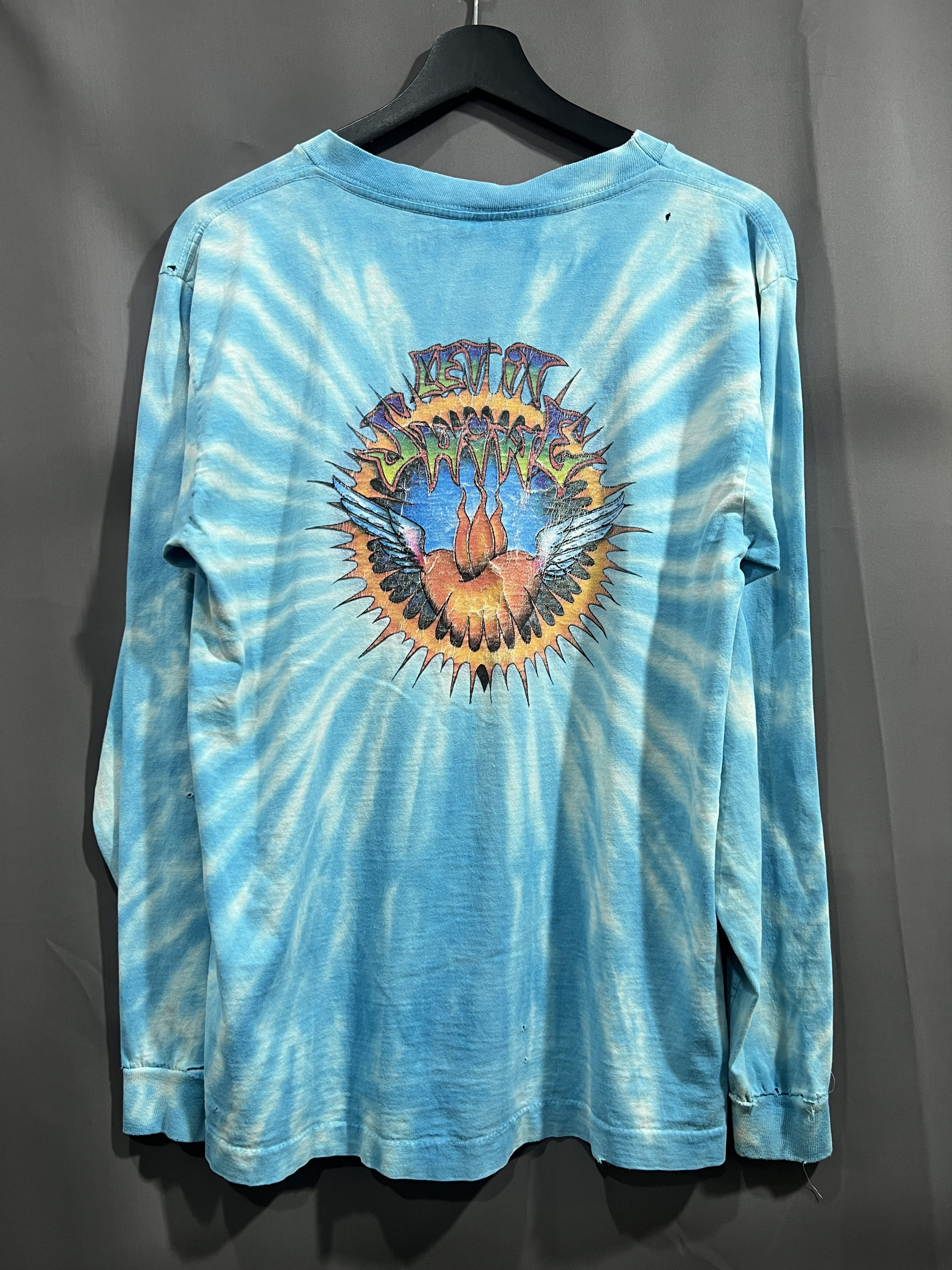 Band Tees Vintage 90s Grateful Dead L/S Tie Dye Band Tee (M) GTME646 Size US M / EU 48-50 / 2 - 17 Thumbnail
