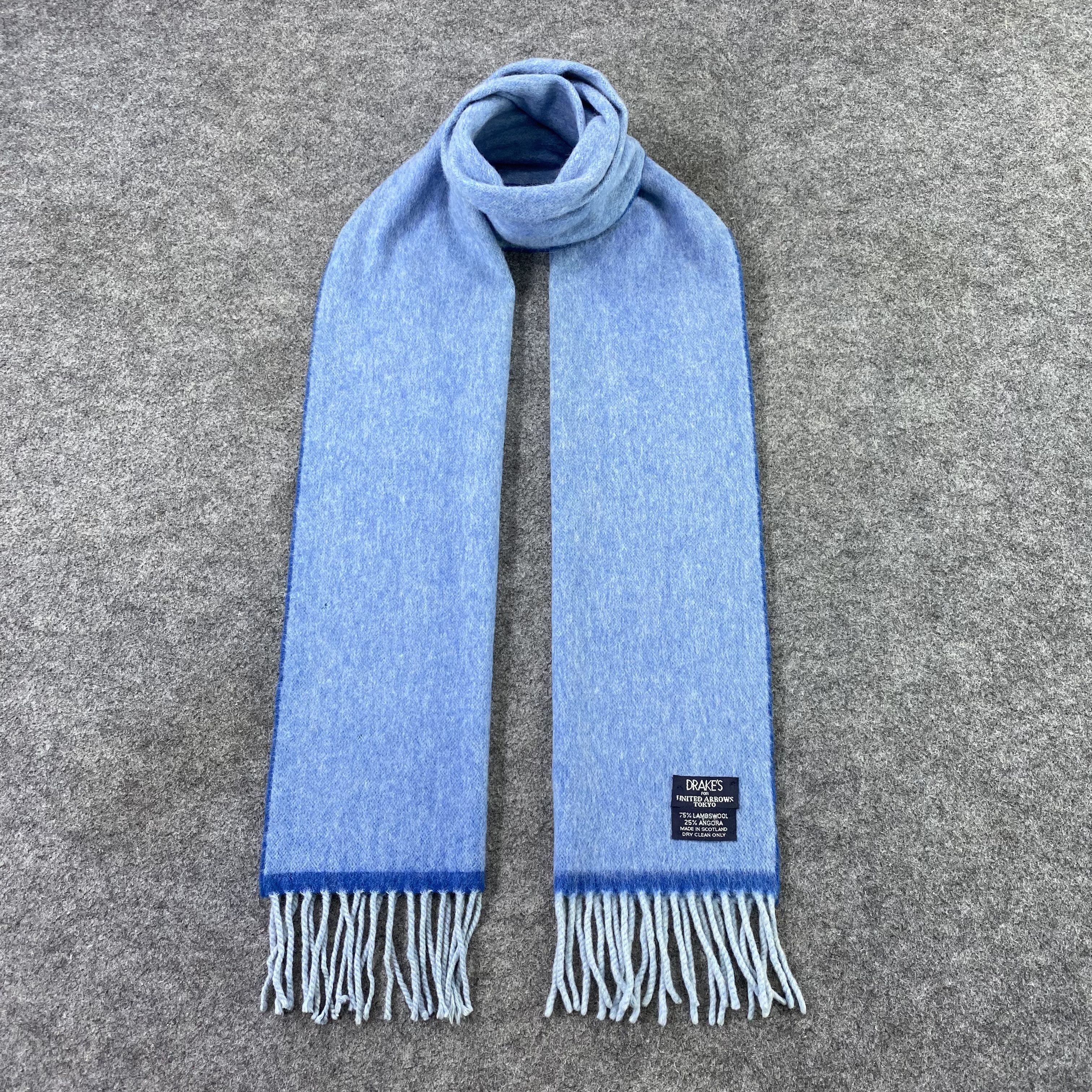 Drake's × United Arrows × Vintage Drakes For United Arrows Muffler Scarf / Neckwear-T1544 Size ONE SIZE - 1 Thumbnail
