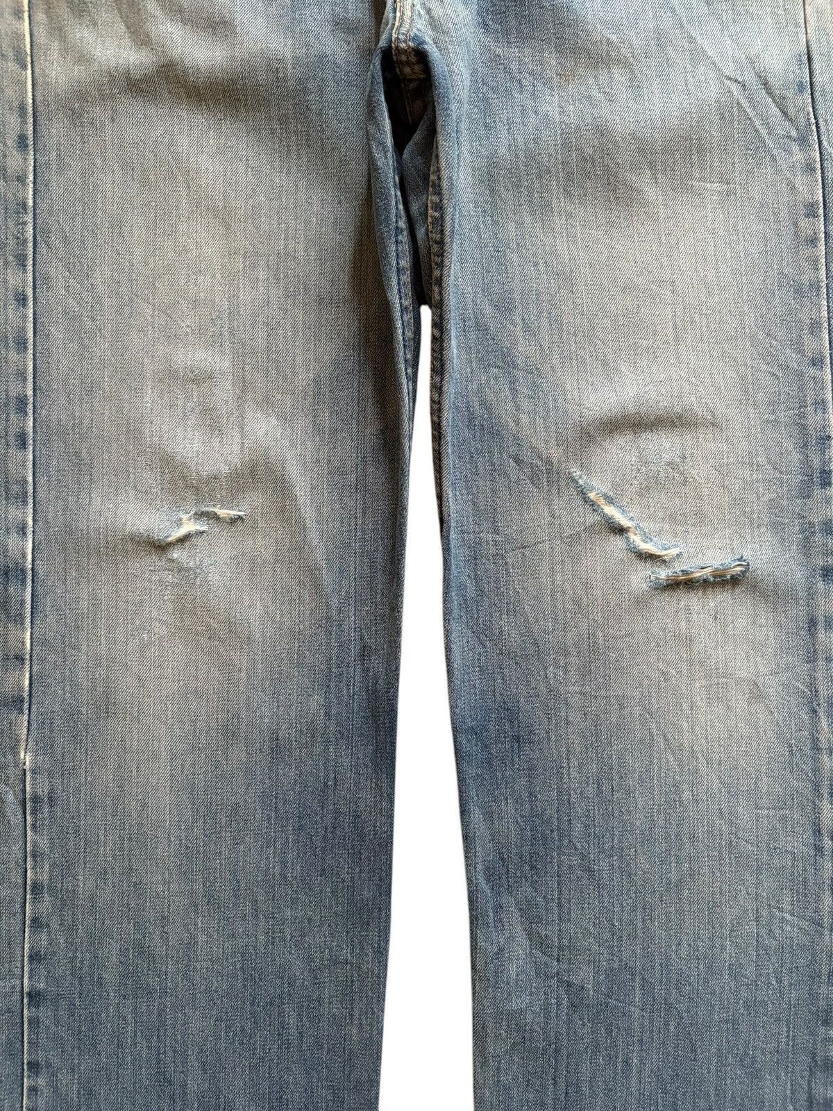 Levi's Vintage 90s Levis 512 Faded Mud Wash Distress Baggy Jeans Size US 34 / EU 50 - 5 Thumbnail
