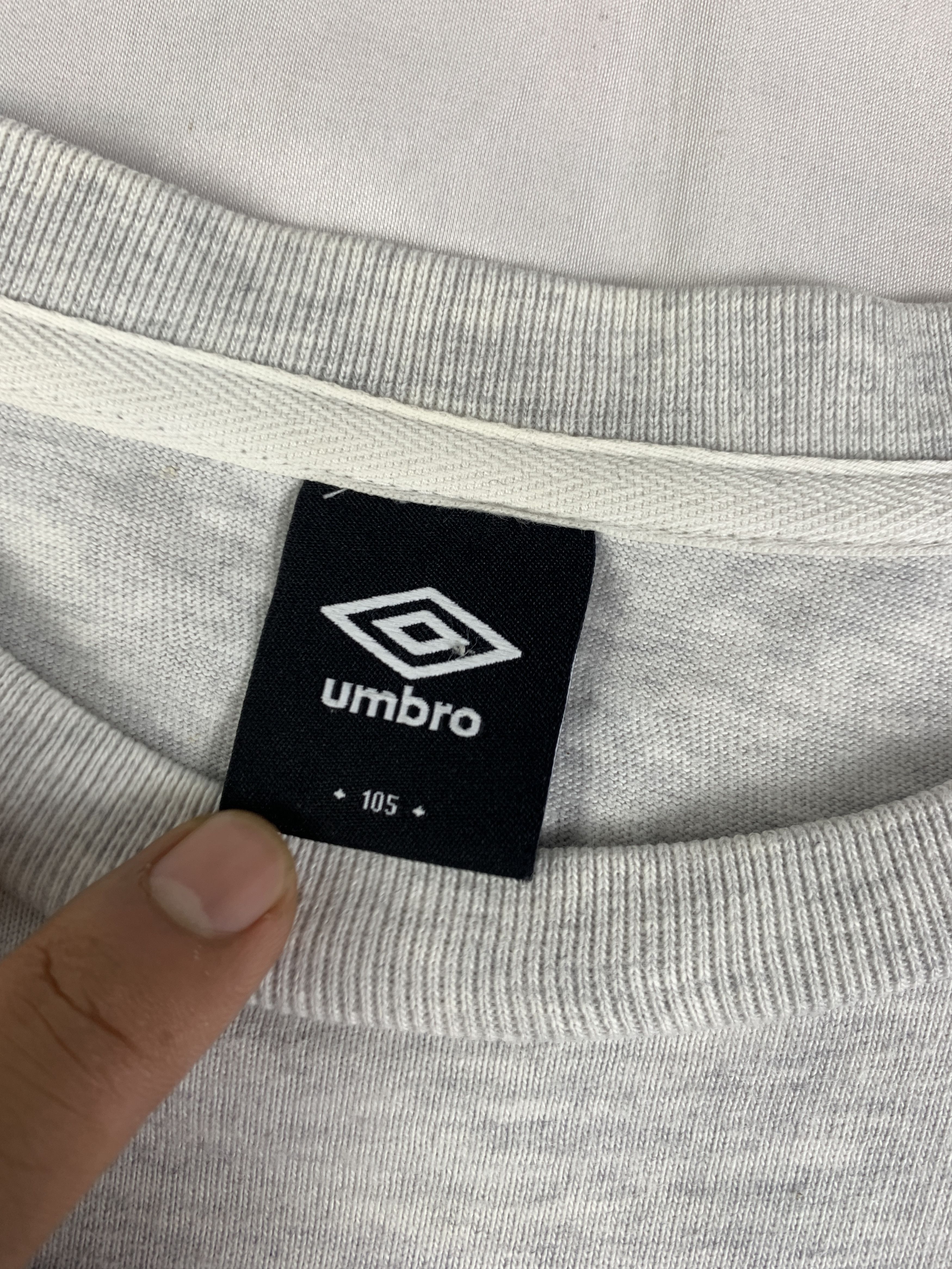 Umbro Umbro Gray Royal Logo Boxy Tee (XL) Size US XL / EU 56 / 4 - 6 Thumbnail
