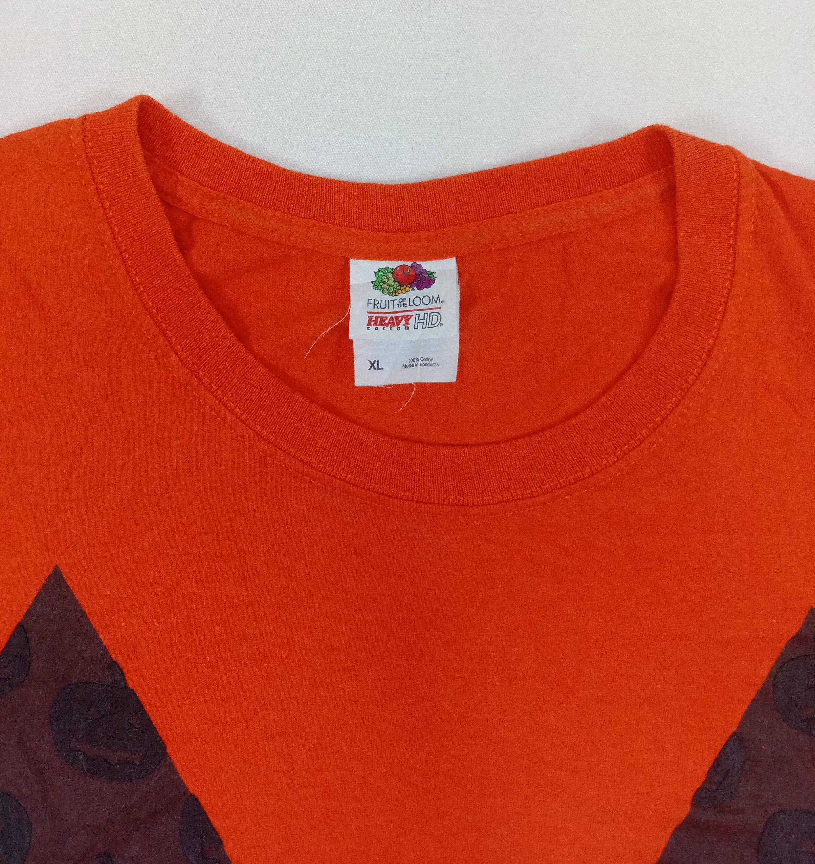 Fruit Of The Loom Vintage Fruit Of The Loom Pumpkins T Shirt Size US XL / EU 56 / 4 - 3 Thumbnail