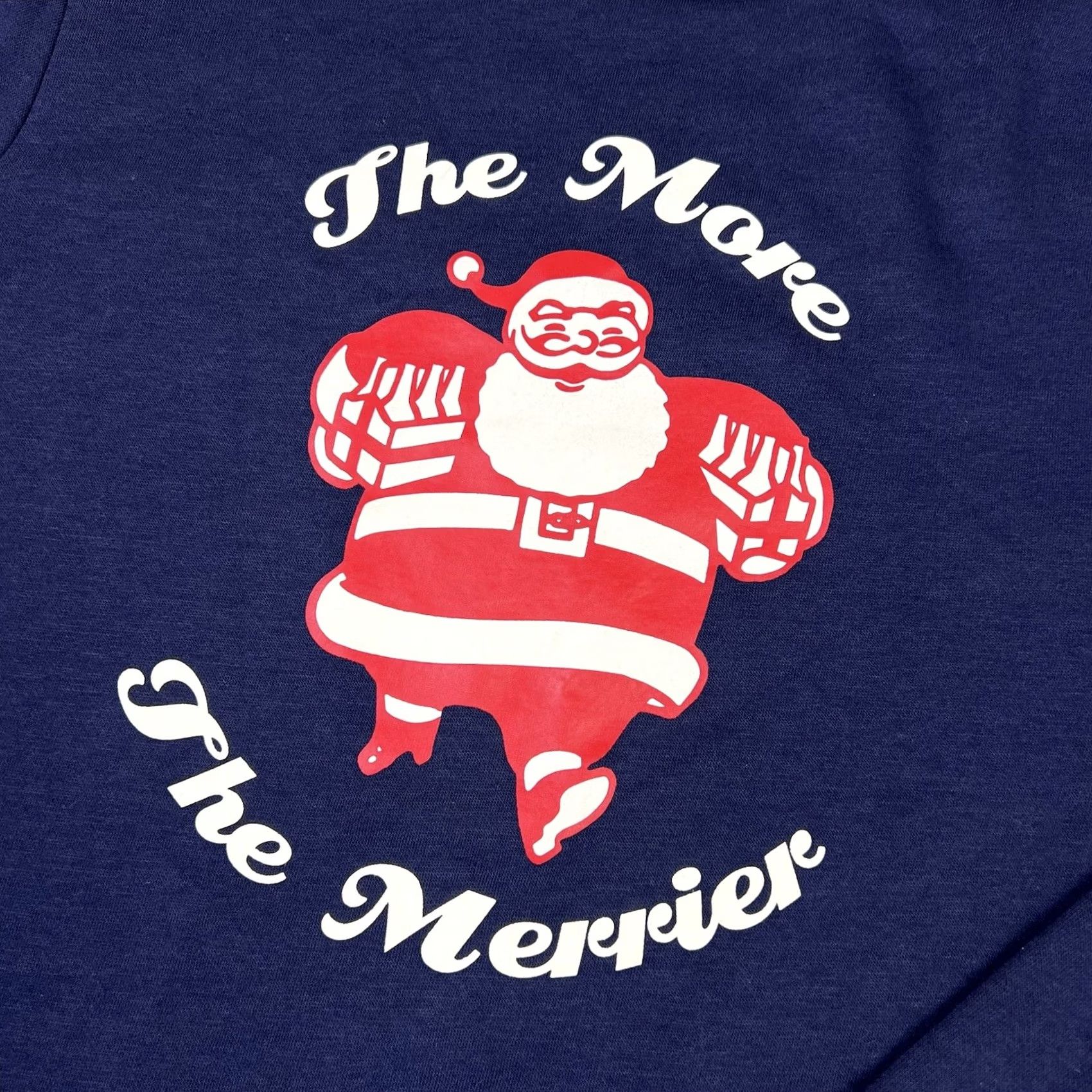 Old Navy VINTAGE Old Navy Christmas Crewneck Sweatshirt Womens Medium Santa Graphic Print Size M / US 6-8 / IT 42-44 - 5 Thumbnail