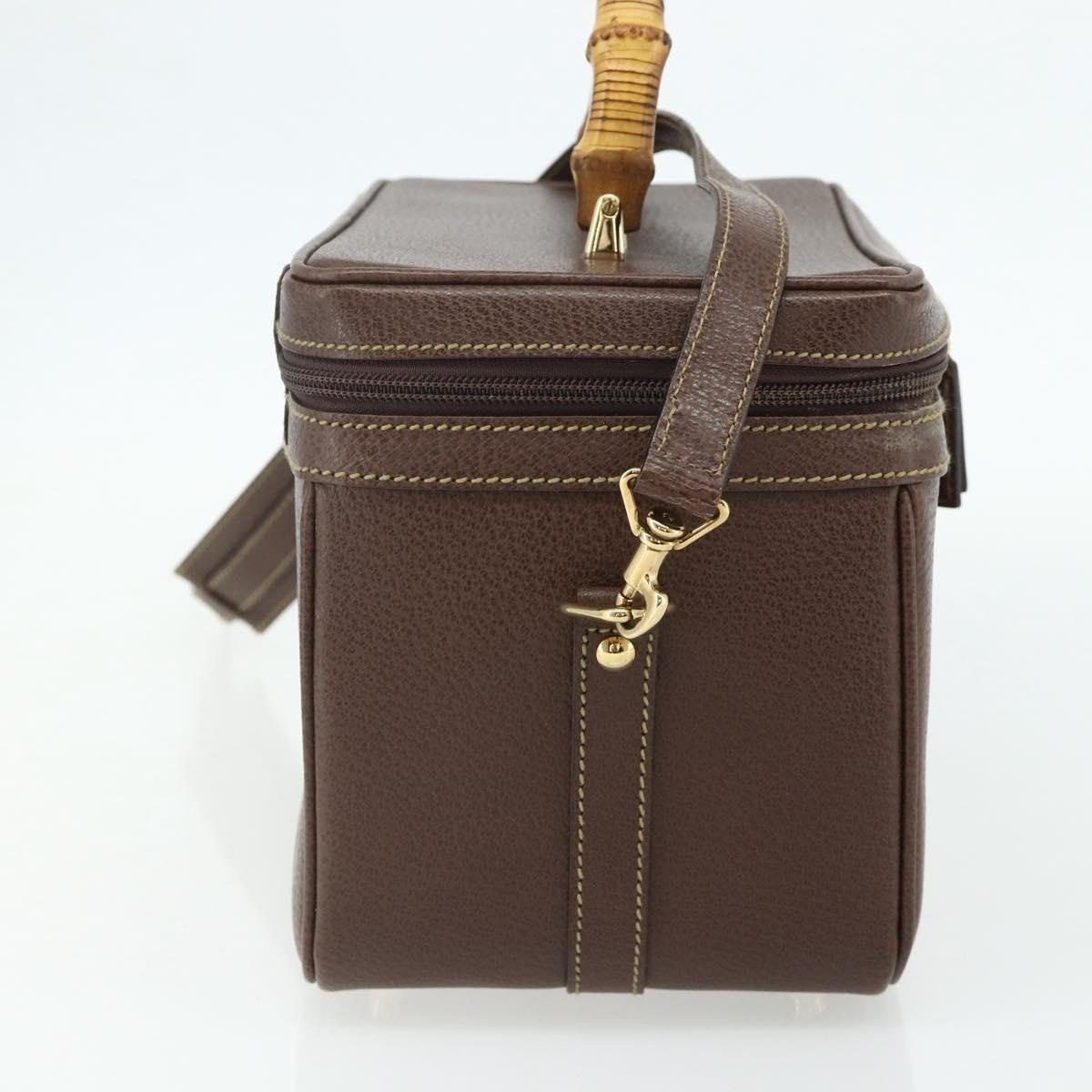Gucci Gucci Bamboo Leather Handbag 013 Brown Size ONE SIZE - 3 Thumbnail