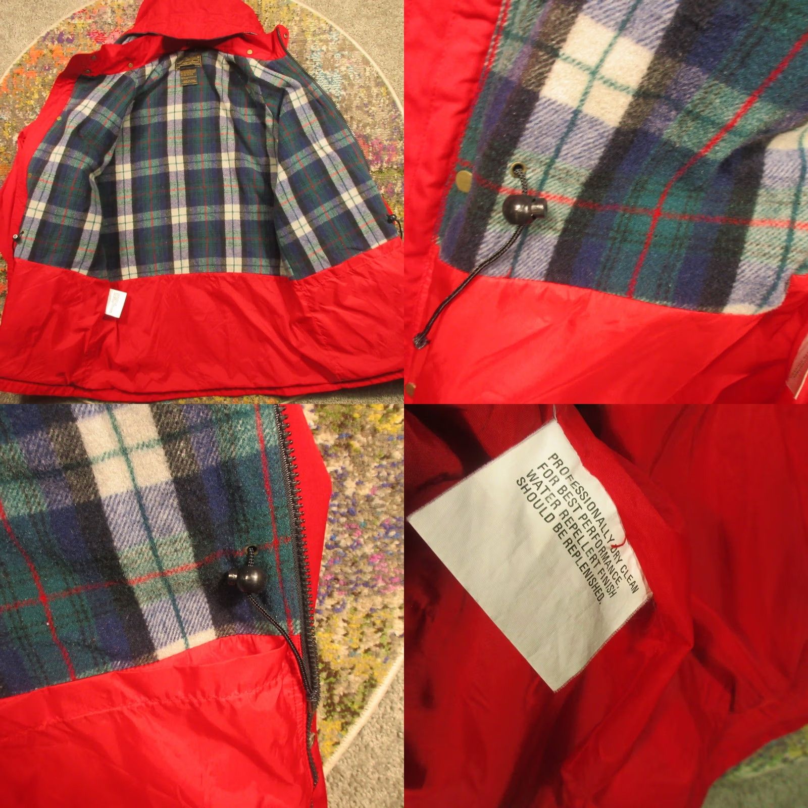 Eddie Bauer VINTAGE Eddie Bauer Wool Lined Mountain Parka Chore Jacket Coat Mens XL Red Hooded Jacket Size US XL / EU 56 / 4 - 8 Thumbnail