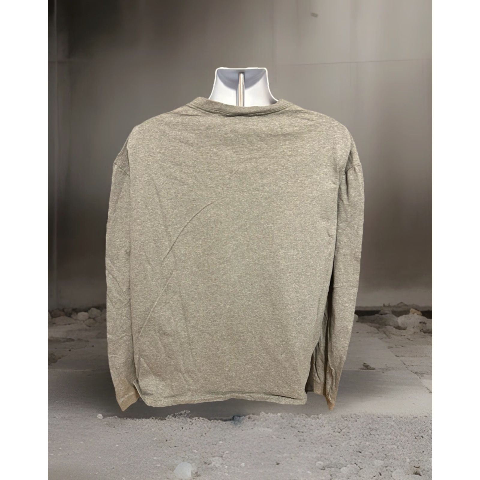 Nautica VINTAGE Nautica Competition Long Sleeve Shirt Men 2XL Gray Chest Logo USA 90s Shirt Mens Size US XXL / EU 58 / 5 - 4 Thumbnail