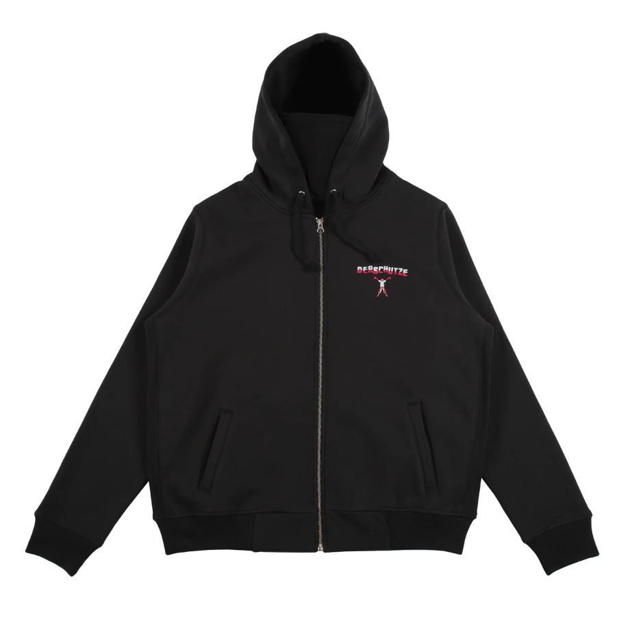Other DerSchutze 'Psychokinesis' Zip Up Hoodie Black Size US L / EU 52-54 / 3 - 2 Thumbnail