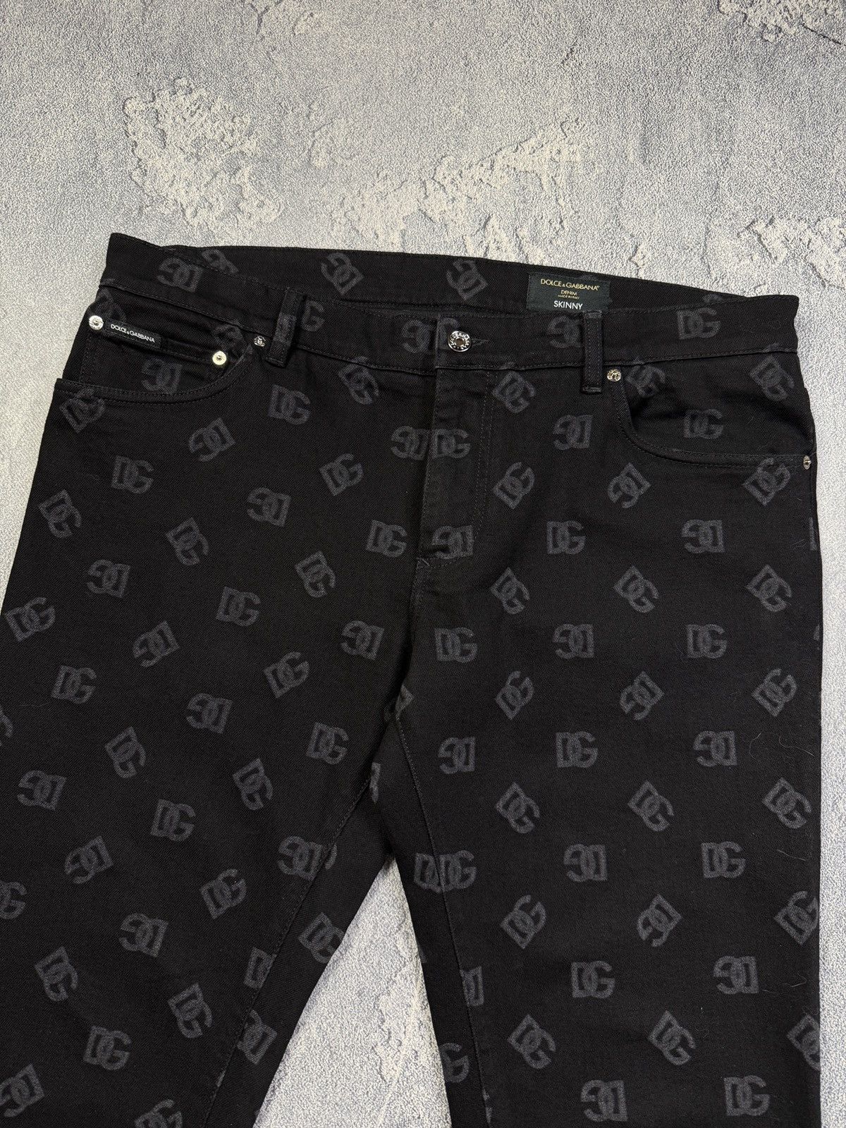 Dolce & Gabbana Monogram Dolce & Gabanna Arhive Luxury Jeans Size US 42 / EU 58 - 3 Thumbnail
