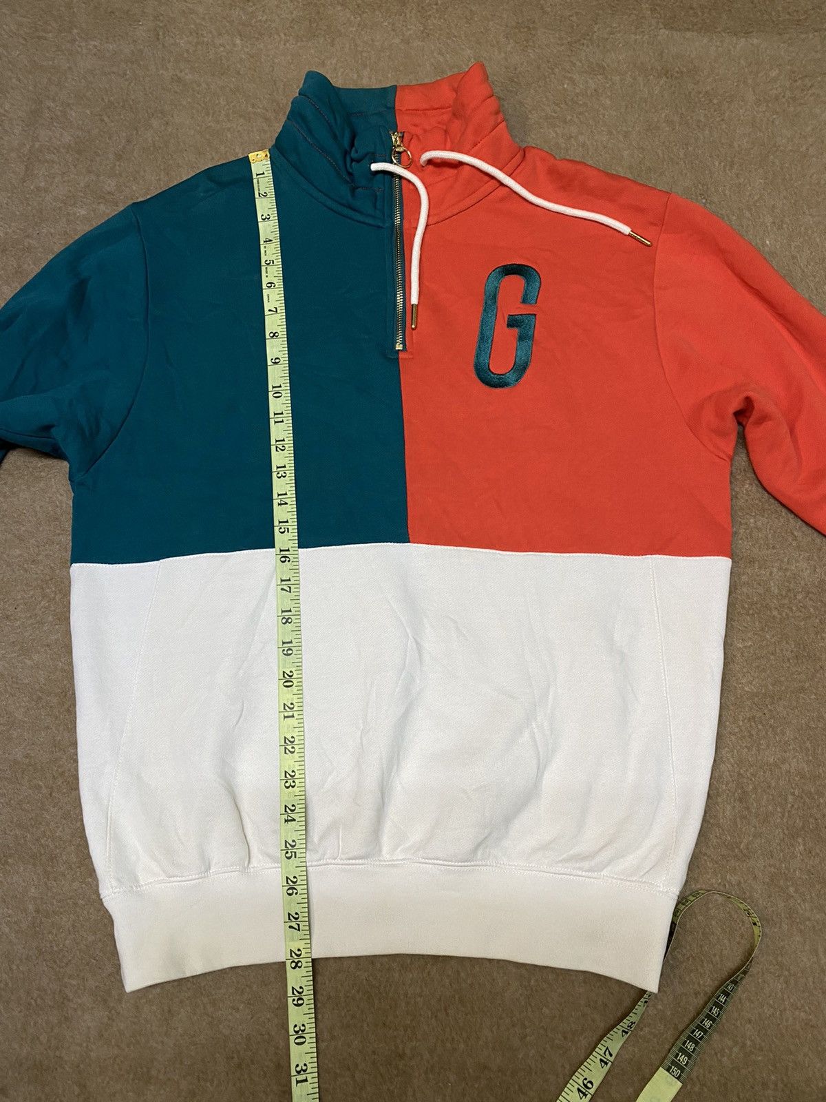 Designer Grimey half zipper sweat shirt Size US M / EU 48-50 / 2 - 9 Thumbnail