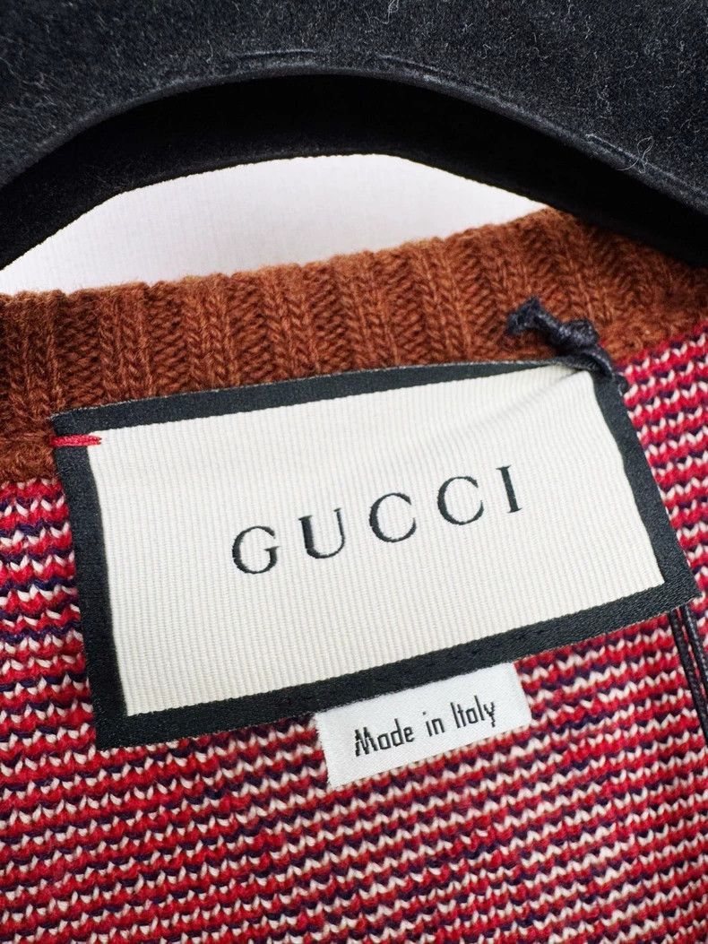 Gucci Gucci Red Knitted Vest with Tag-2505 Size XS / US 0-2 / IT 36-38 - 2 Thumbnail