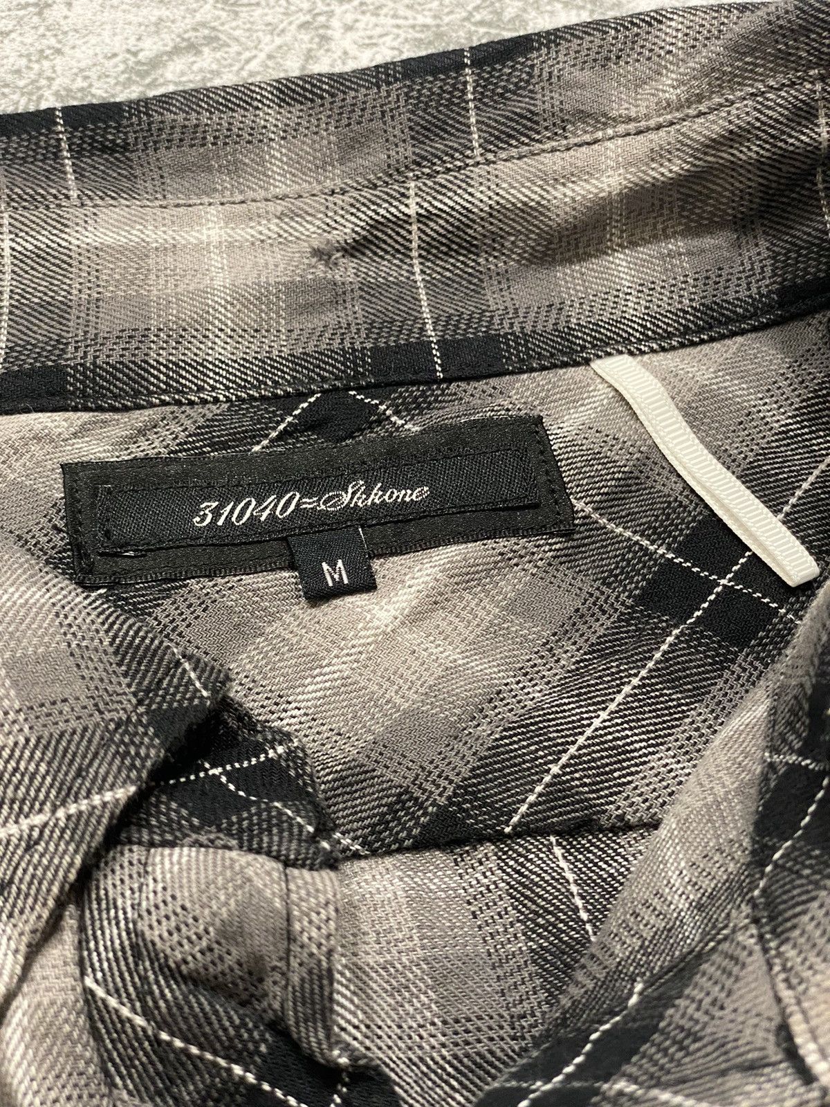 Japanese Brand × Vintage 31040=SKHONE Snap Button Double Layer Shirt Size US M / EU 48-50 / 2 - 4 Thumbnail