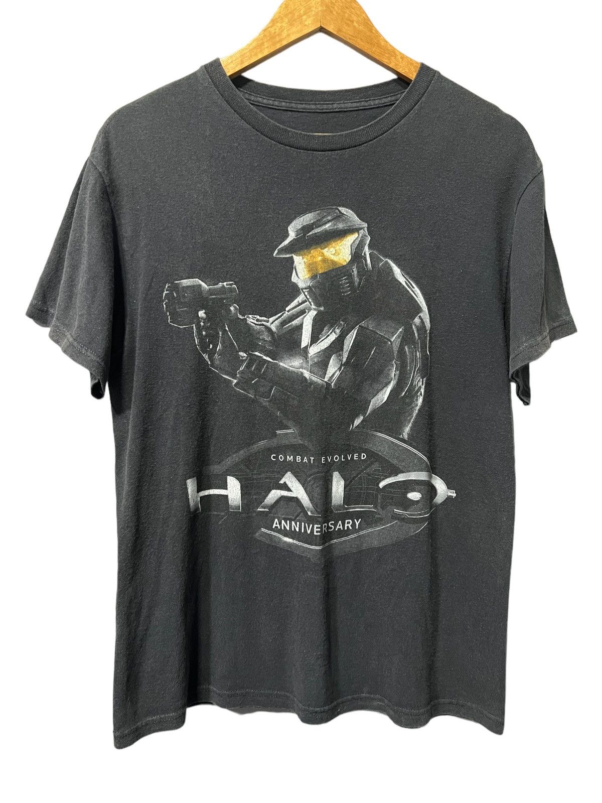 Halo Emrbroidered Long Sleeve Shirt