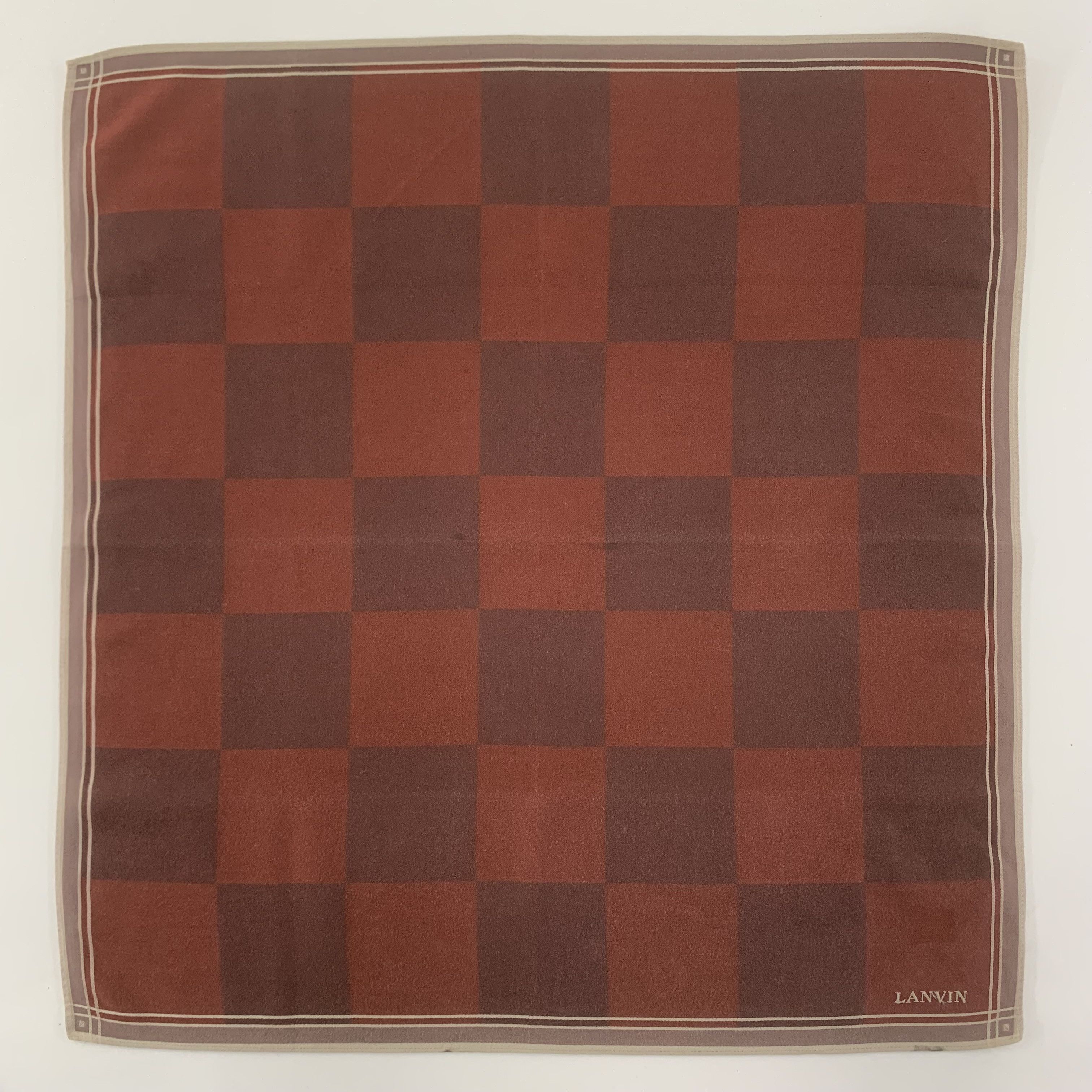 Lanvin Lanvin Handkerchief Bandana Neckerchief Square TB3389 Size ONE SIZE - 2 Thumbnail