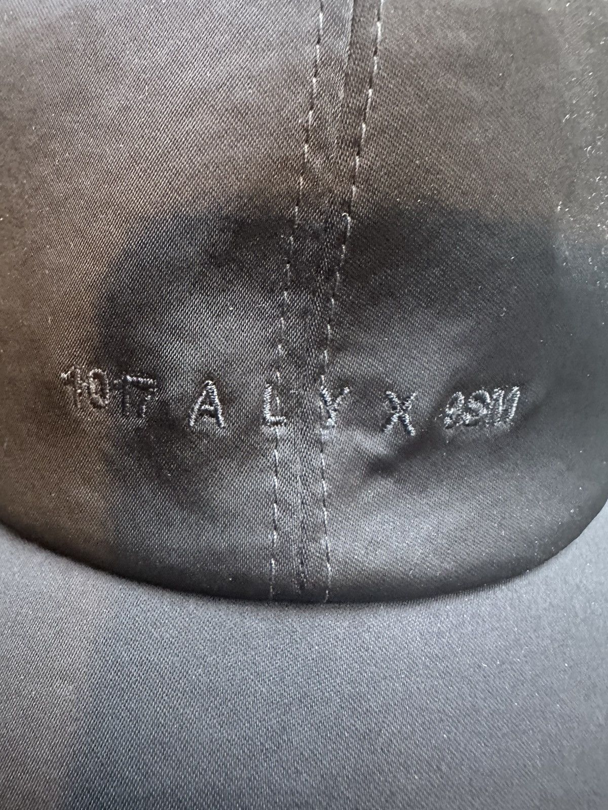 1017 ALYX 9SM Alyx Satin Logo Buckle Cap Hat Size ONE SIZE - 2 Thumbnail