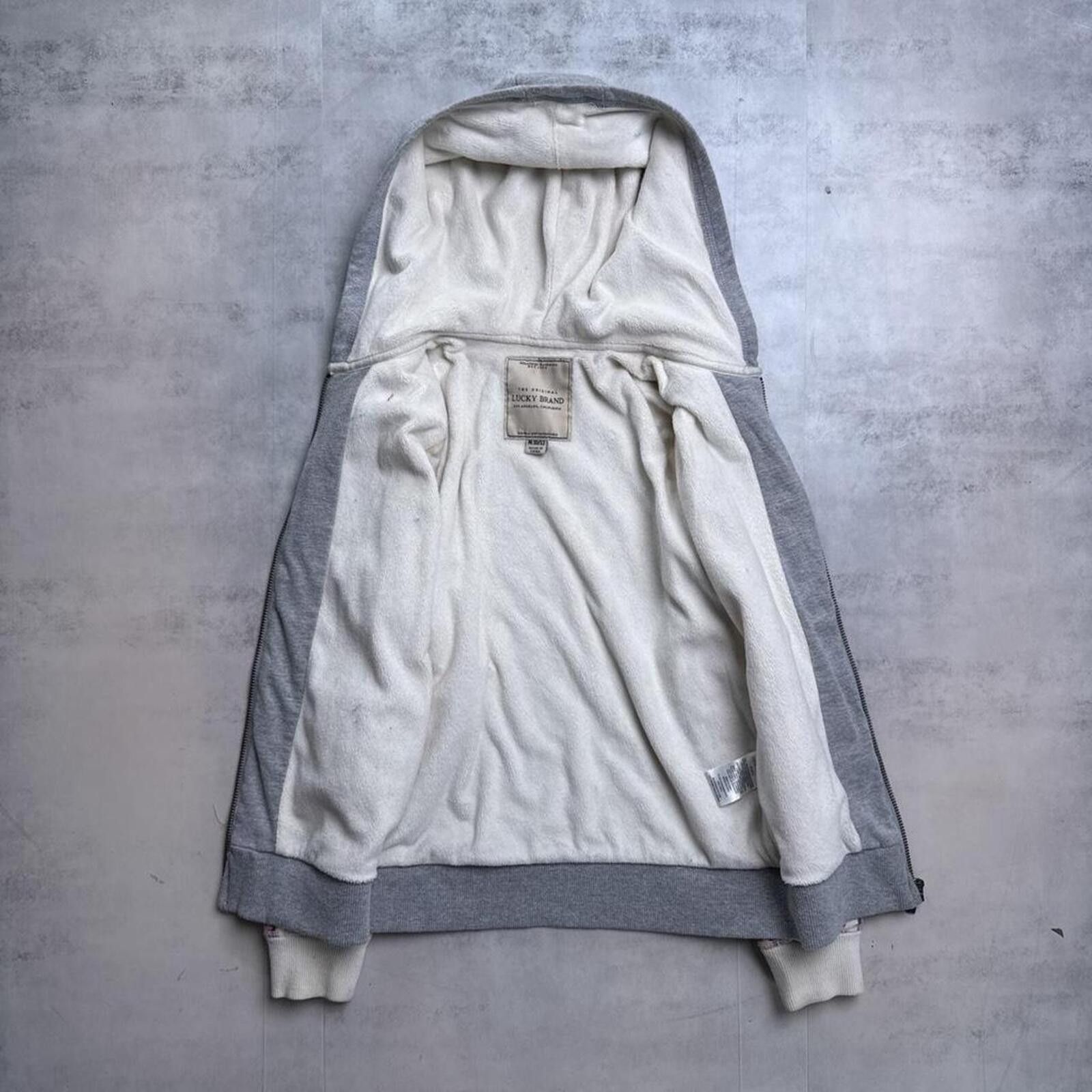 Lucky Brand Y2K Lucky Brand 00s gray zip up jacket Size M / US 6-8 / IT 42-44 - 5 Thumbnail