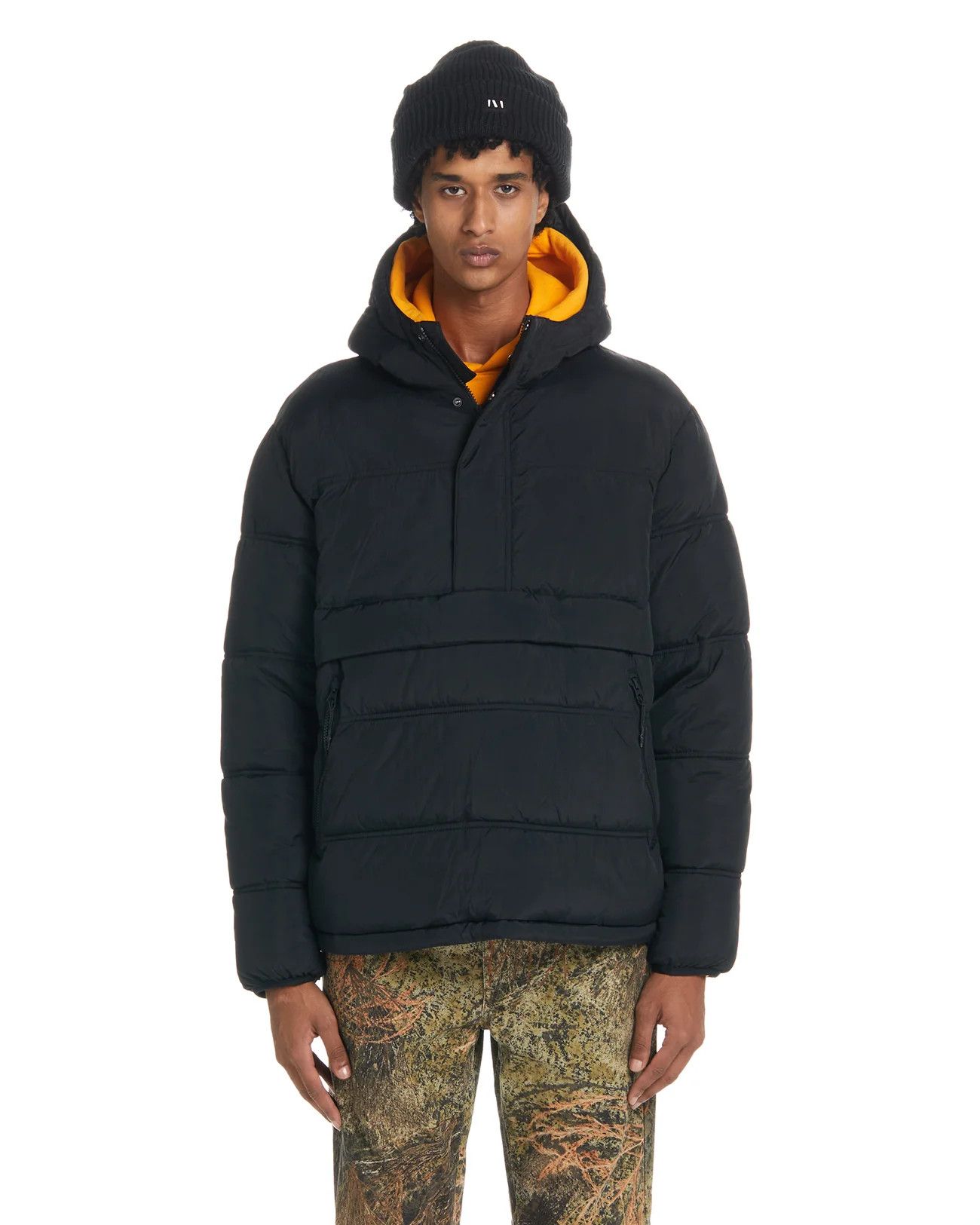 The Very Warm The Very Warm Black Anorak Pullover Puffer Alt-Down Jacket Size US M / EU 48-50 / 2 - 4 Thumbnail