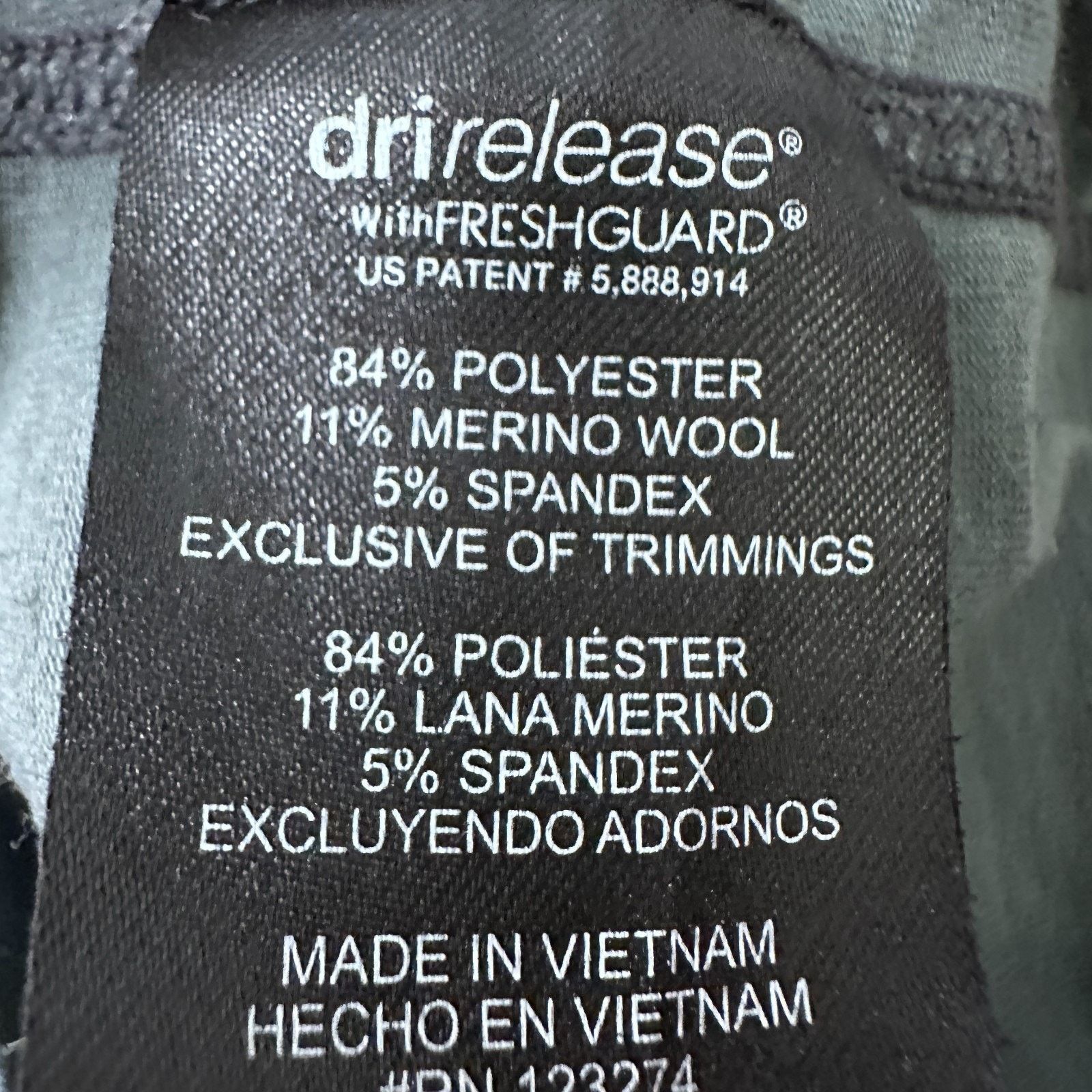 Other Paradox Mens M Gray Merino Blend Base Layer Dri Release Size US M / EU 48-50 / 2 - 7 Thumbnail