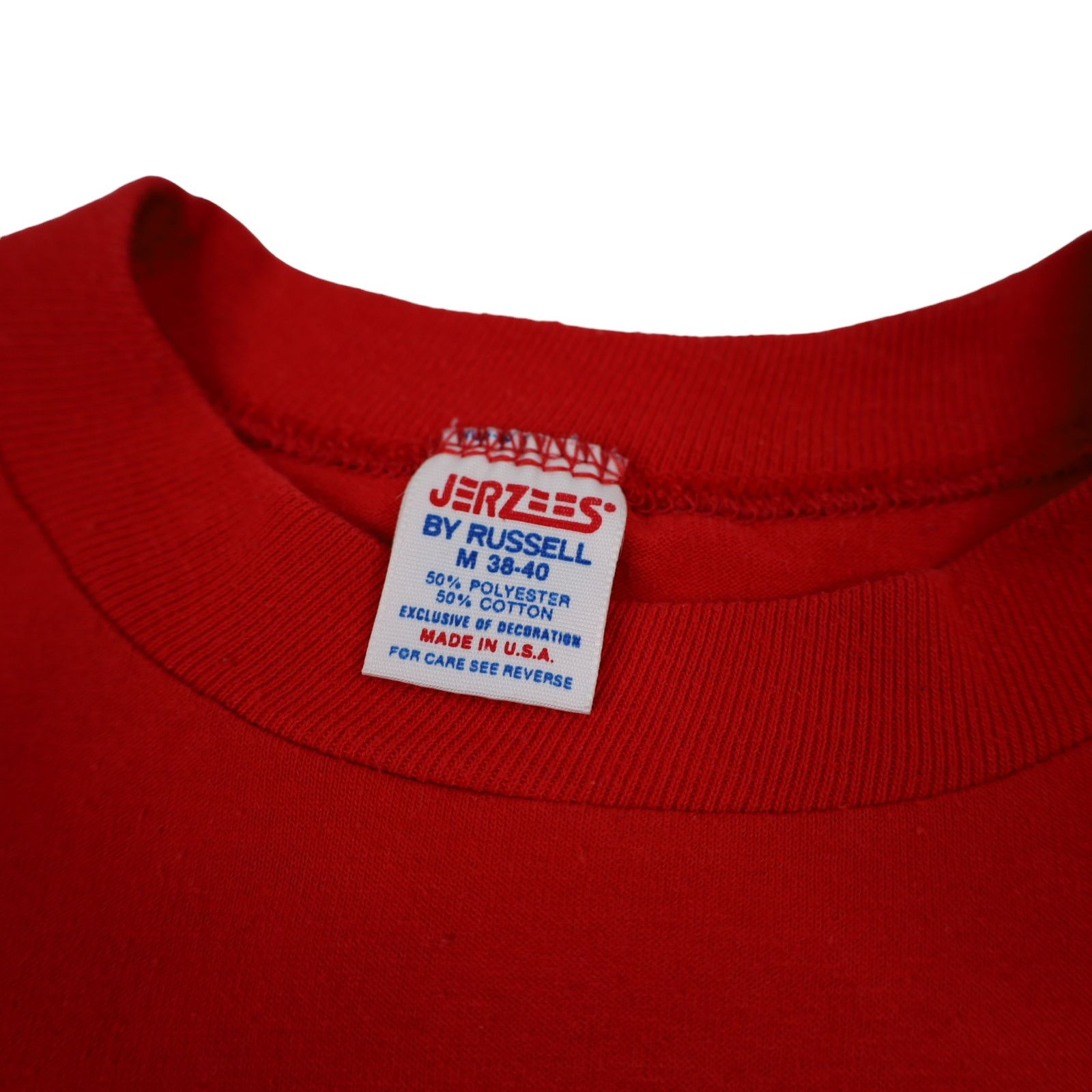 Jerzees × Russell Athletic × Vintage Vintage 90s Slogan T Shirt Size US M / EU 48-50 / 2 - 4 Thumbnail