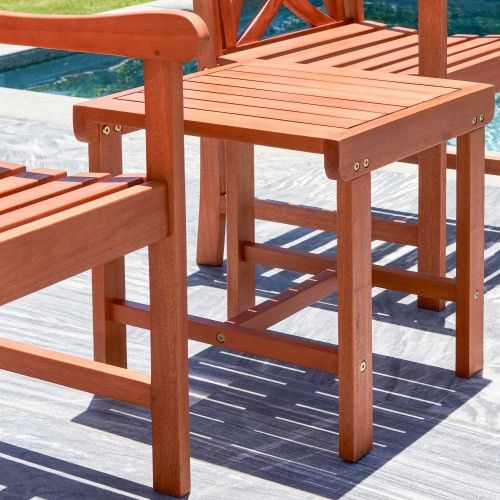 Designer × Homemade Caladesi Poolside Wood Side Table Size US L / EU 52-54 / 3 - 3 Thumbnail