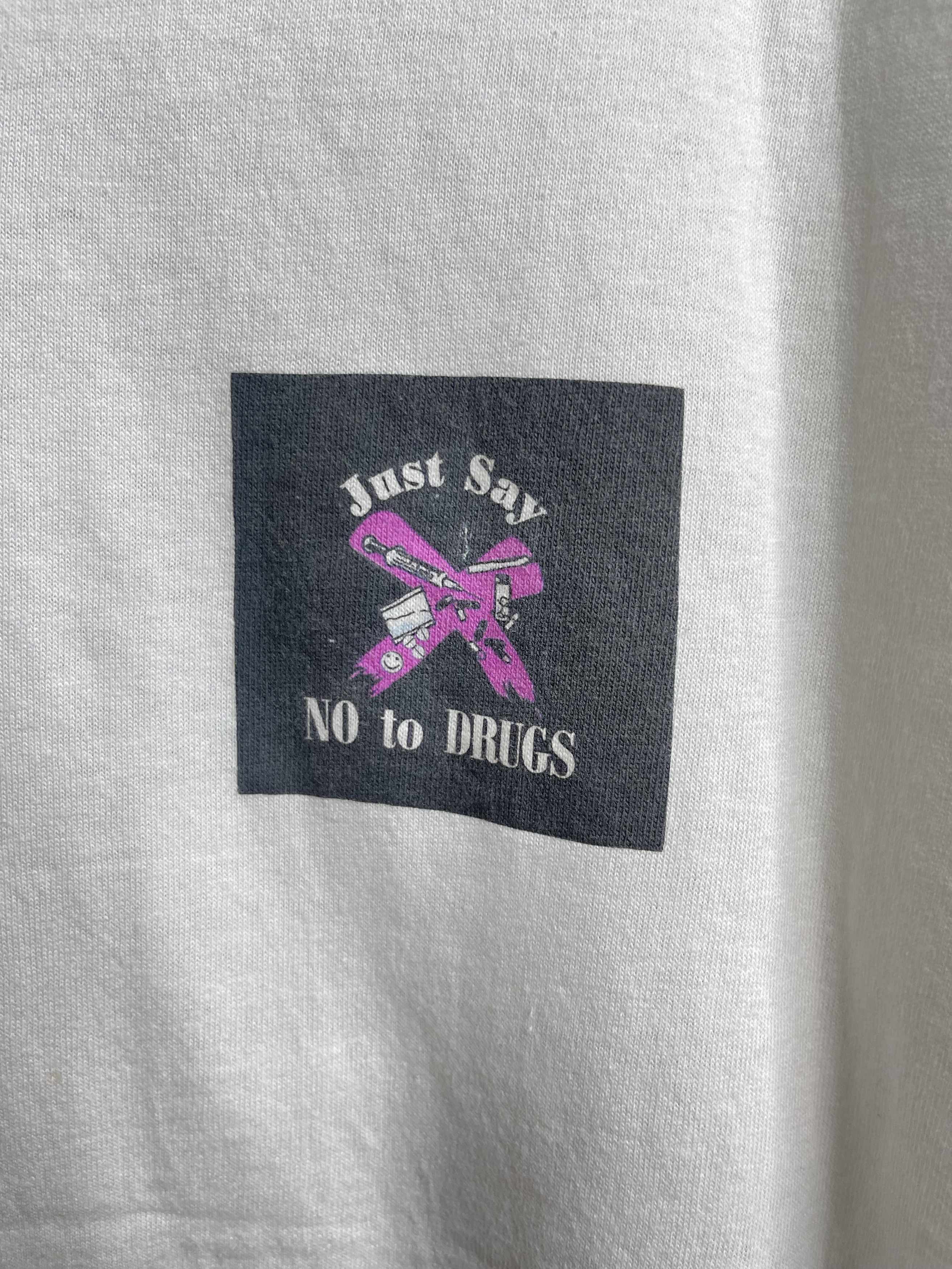 Vintage just say no to drugs vintage tee Size US L / EU 52-54 / 3 - 5 Thumbnail