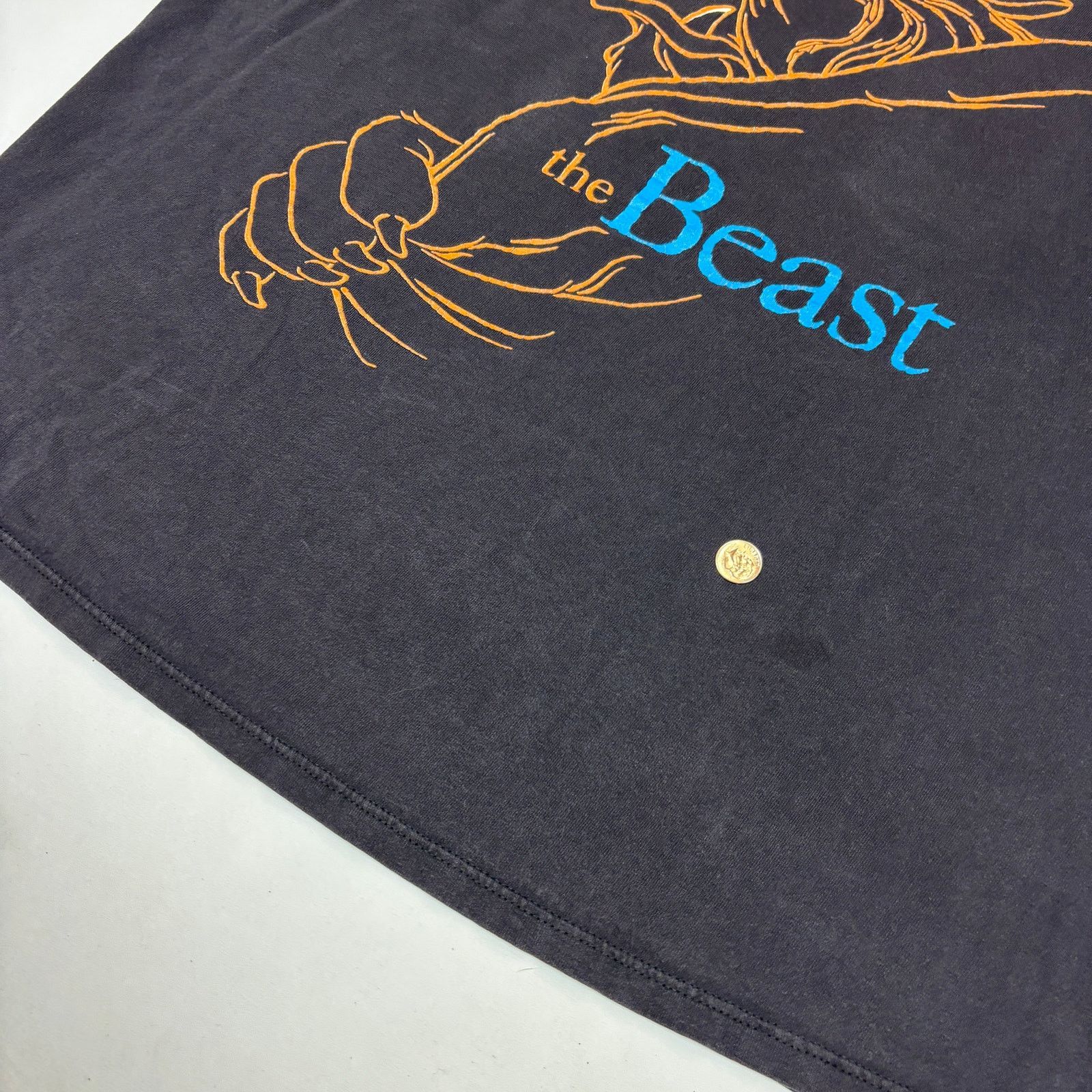 Disney Vintage 80s Disney Beauty and The Beast T Shirt Men's XL Size US XL / EU 56 / 4 - 10 Thumbnail