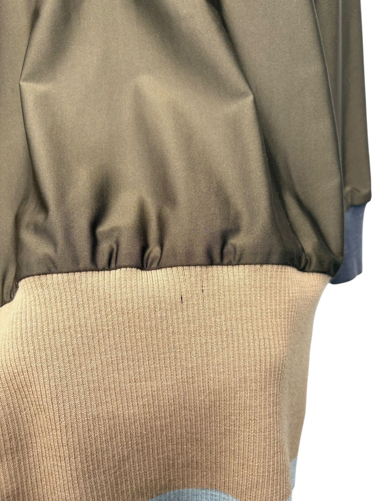 Yohji Yamamoto Yohji Yamamoto Femme Jersey Bomber Sweater Size M / US 6-8 / IT 42-44 - 10 Thumbnail