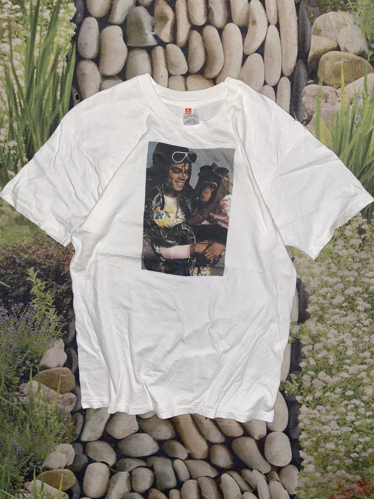 Band Tees × Rap Tees × Vintage VINTAGE PHOTO TEE MICHAEL JACKSON Size US S / EU 44-46 / 1 - 1 Thumbnail