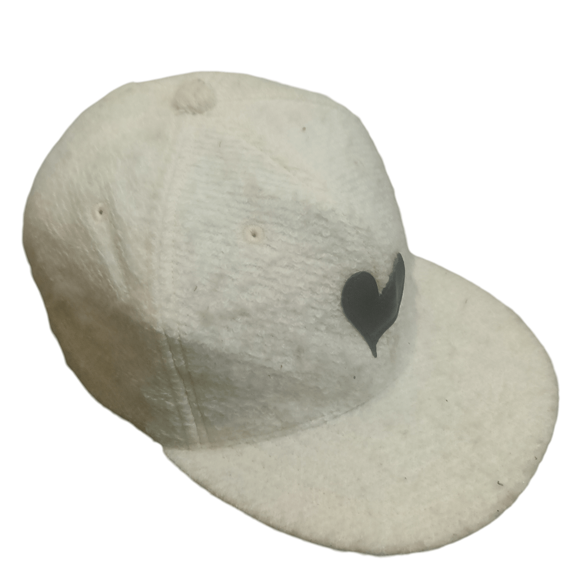 Japanese Brand Rare White hat Japanese Daboro cap black love logo Size ONE SIZE - 3 Thumbnail
