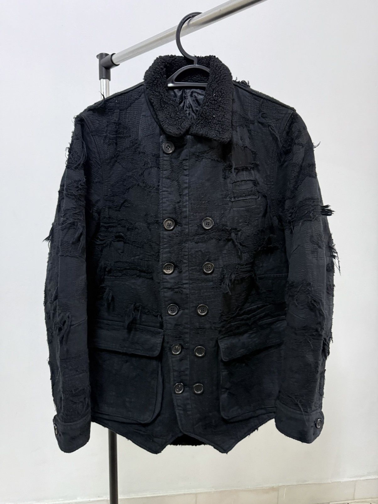 Undercover AW09 "Earmuff Maniac" Destroyed Patchwork Jacket. Size US M / EU 48-50 / 2 - 1 Thumbnail