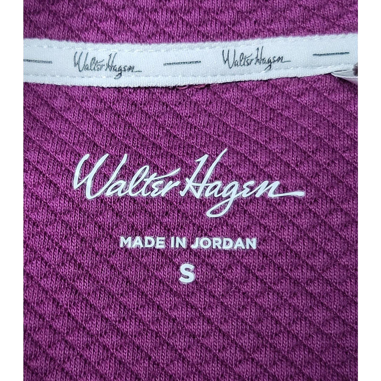 Other NWT Walter Hagen Clubhouse Textured 1/4 Zip Golf Pullover SM Size US S / EU 44-46 / 1 - 6 Thumbnail