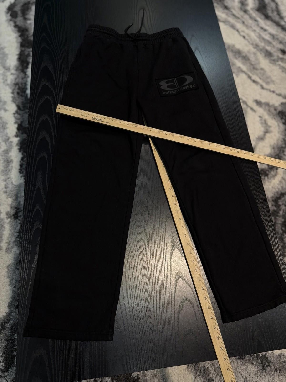 Bottega Veneta Bottega Desires Men’s Size Medium Sweatpants Black Size US 32 / EU 48 - 11 Thumbnail