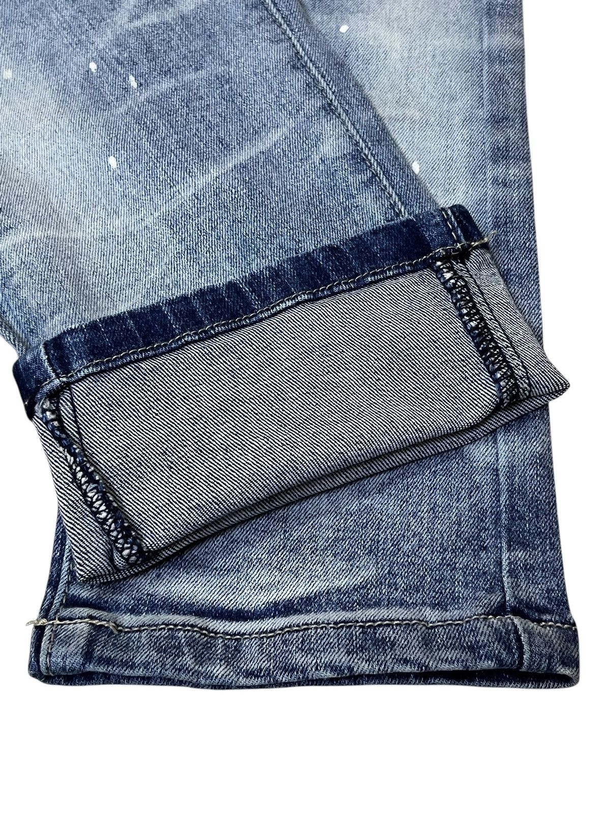 Japanese Brand SICK🔥SMOKE RISE DISTRESSED WITH STUDDED/SPIKE STYLE JEANS Size US 33 - 11 Thumbnail