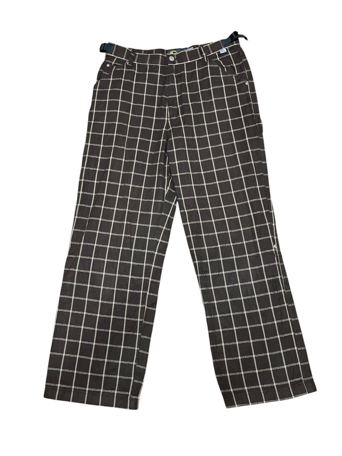 Japanese Brand T&C Surf Designs Check Carpenter Trousers Size US 34 / EU 50 - 1 Thumbnail