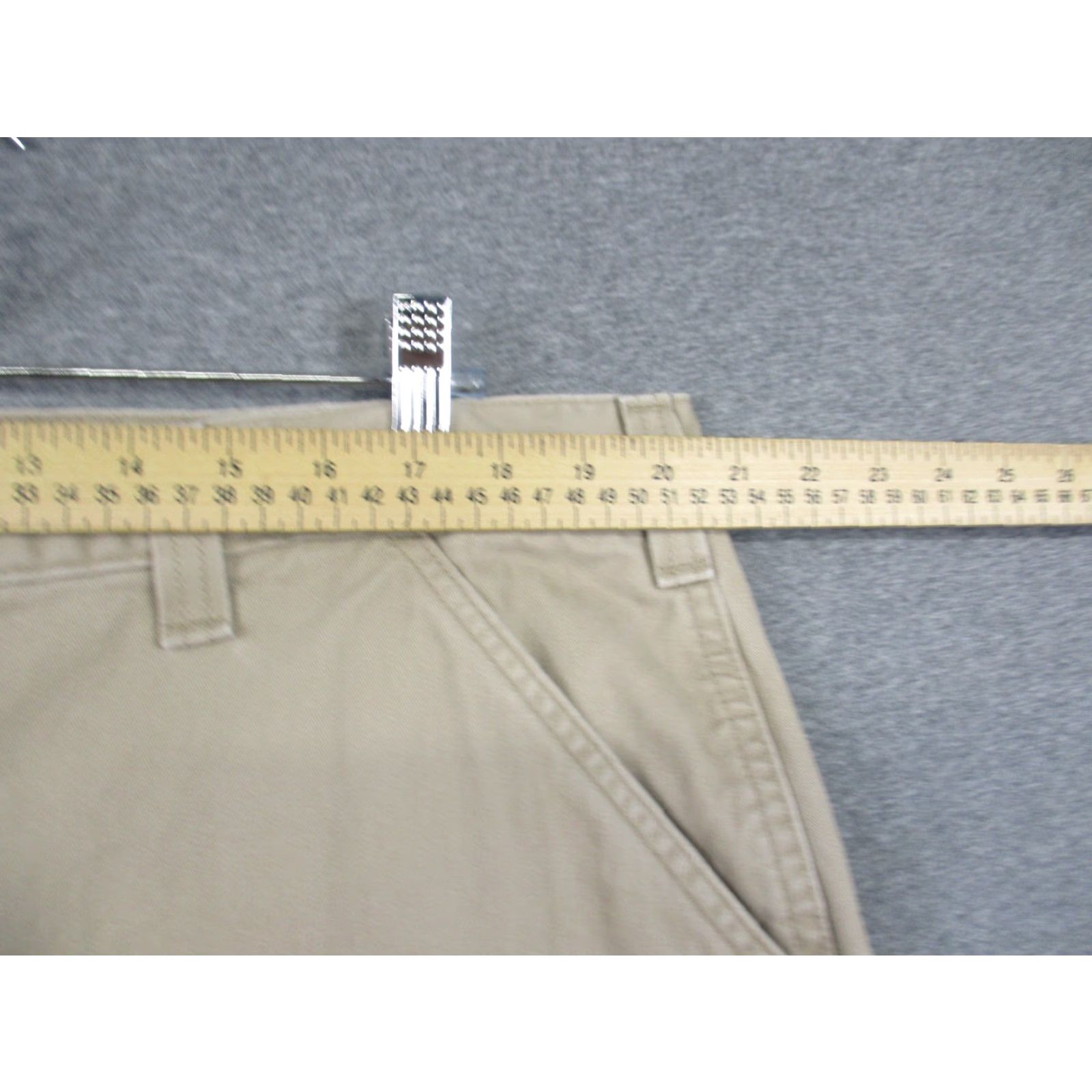 Carhartt Carhartt Carpenter Pants Mens 40x30 Khaki Relaxed Fit Work B324FDK Vintage No (adjusted) Size US 40 / EU 56 - 4 Thumbnail